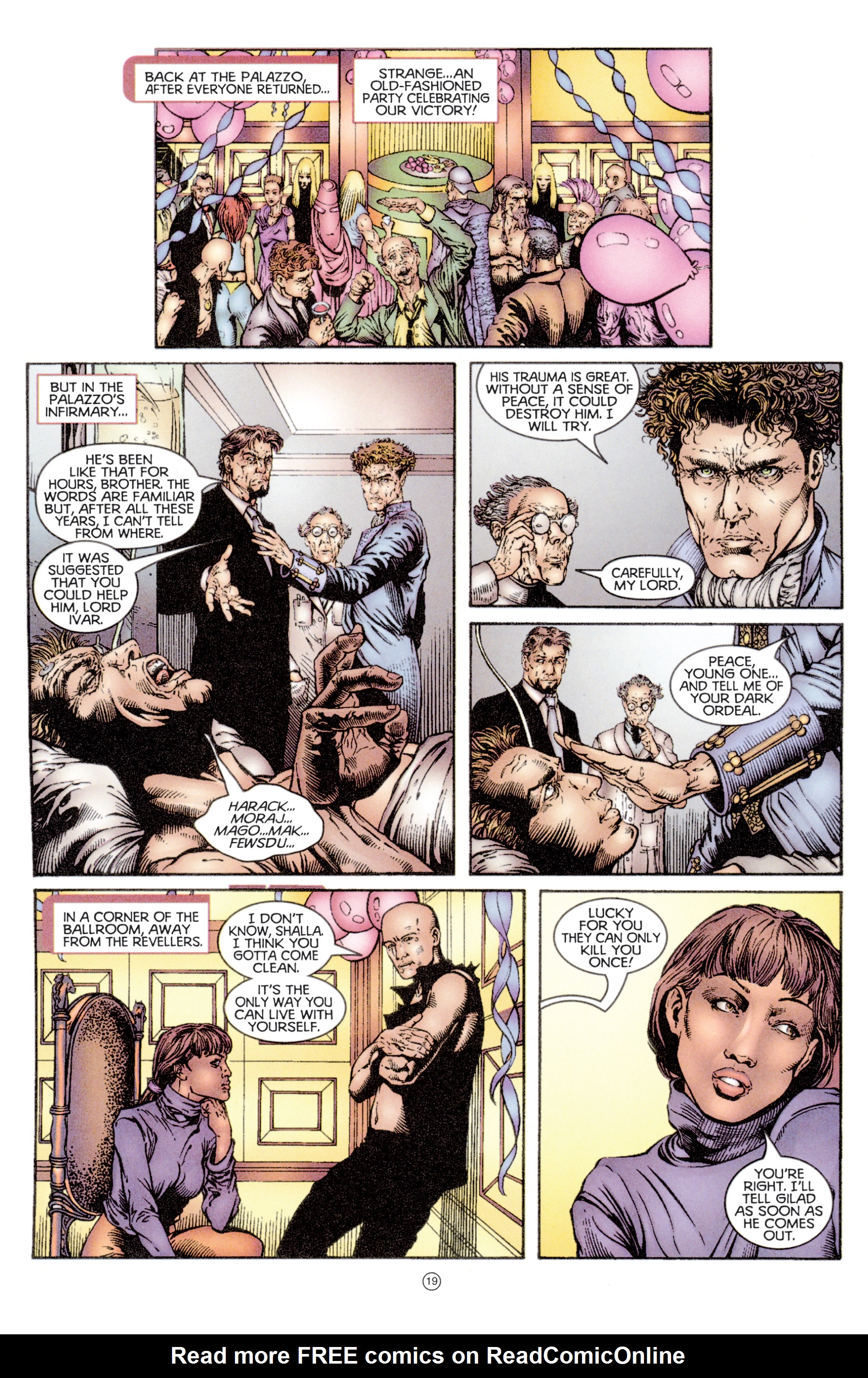 Read online Eternal Warriors comic -  Issue # Issue Blackworks - 19