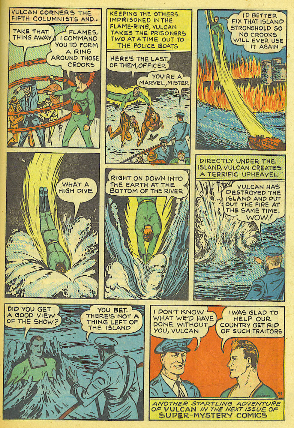 Read online Super-Mystery Comics comic -  Issue #5 - 37