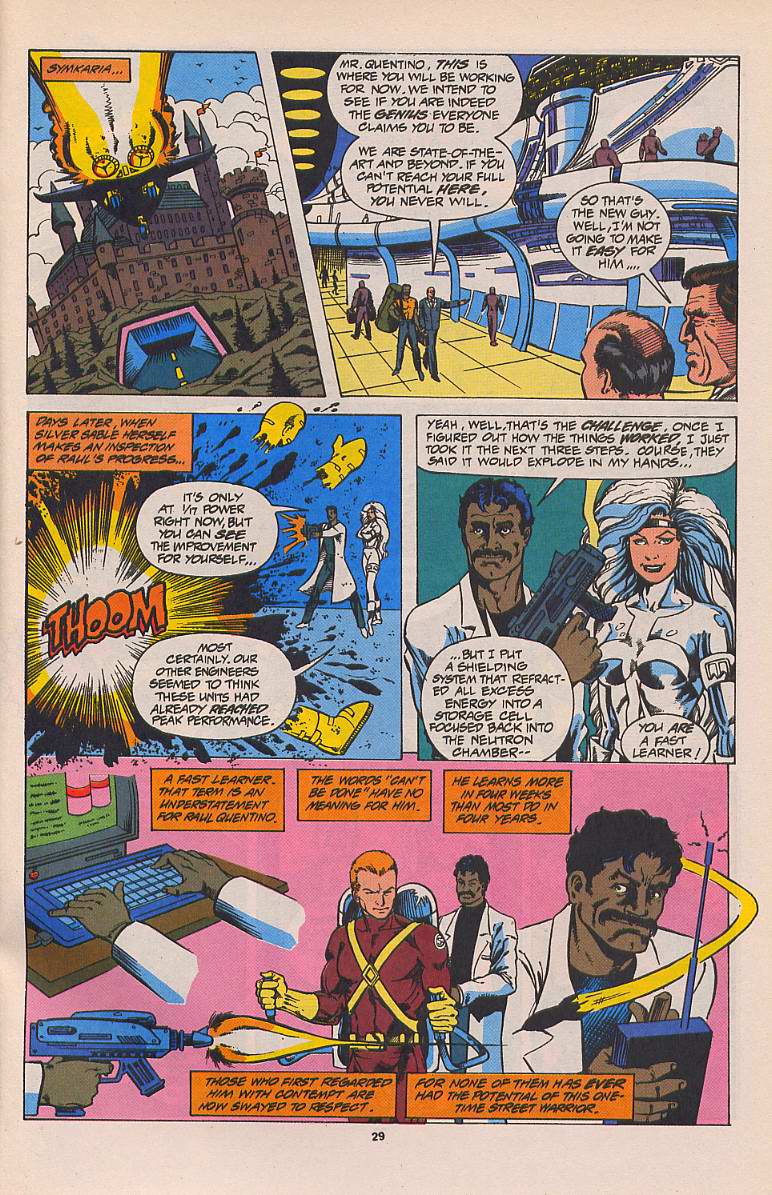 Read online Silver Sable and the Wild Pack comic -  Issue #22 - 22