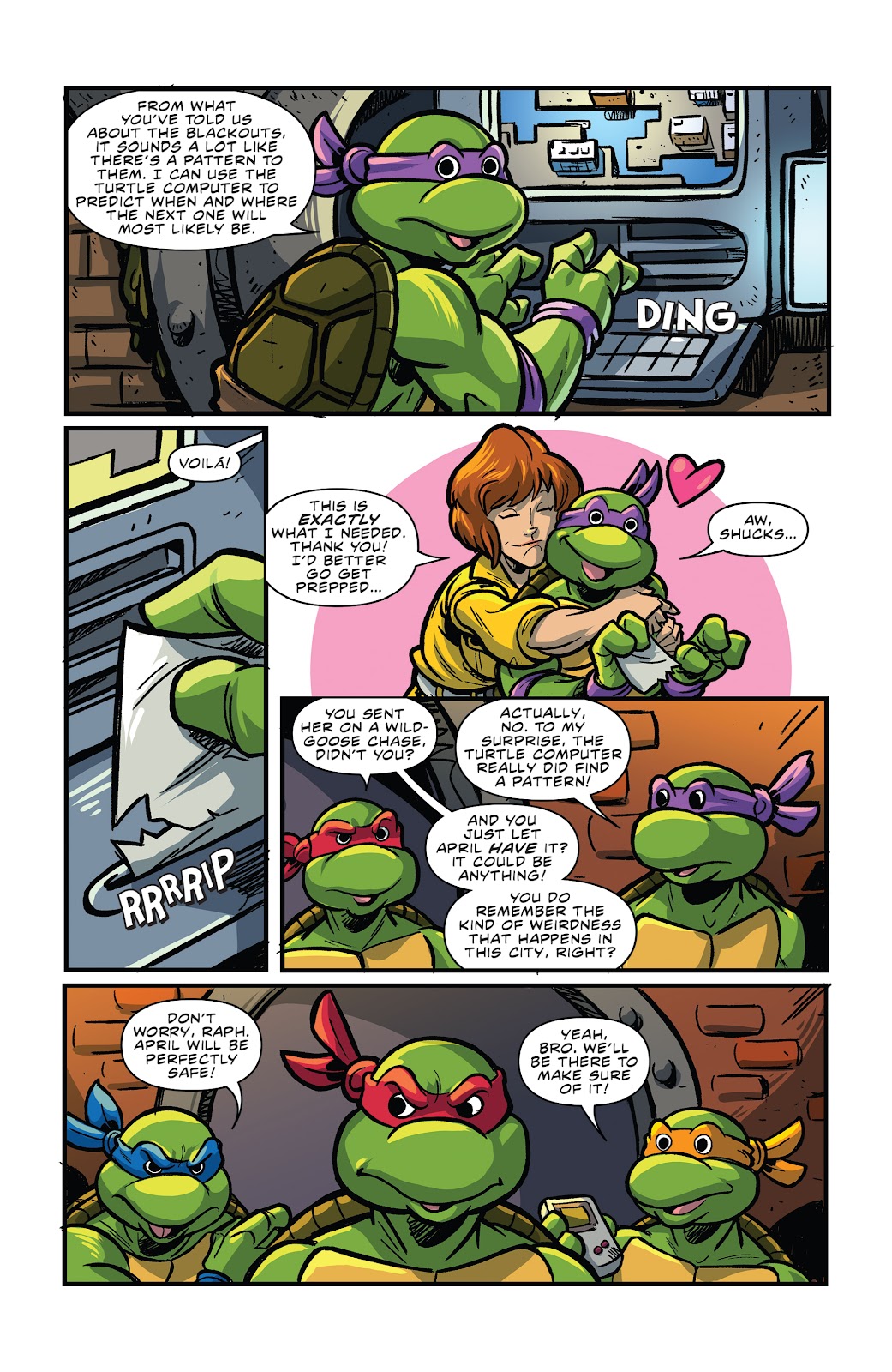 Teenage Mutant Ninja Turtles: Saturday Morning Adventures issue 3 - Page 7