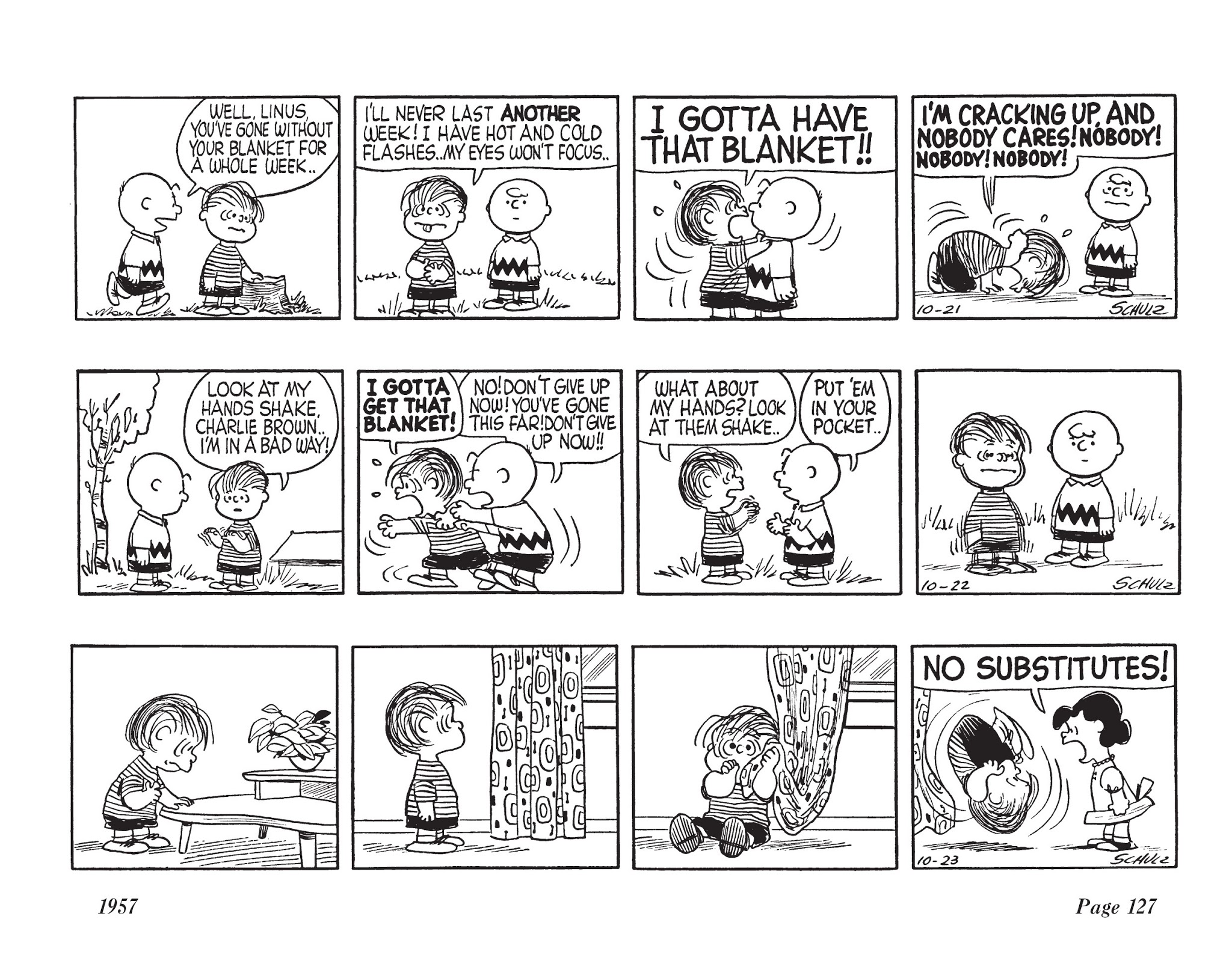 Read online The Complete Peanuts comic -  Issue # TPB 4 - 141