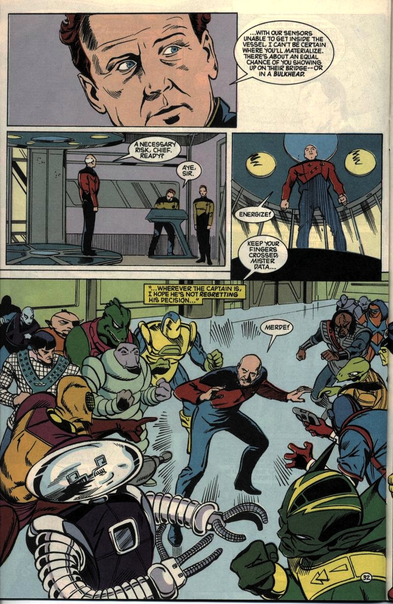 Read online Star Trek: The Next Generation (1989) comic -  Issue #24 - 33