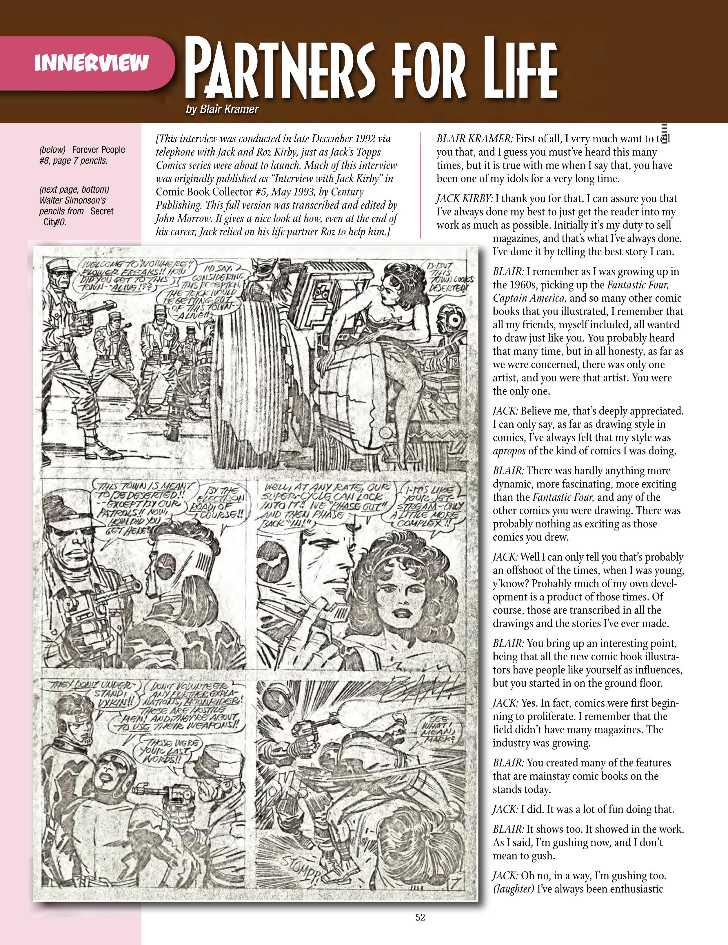Read online The Jack Kirby Collector comic -  Issue #69 - 54