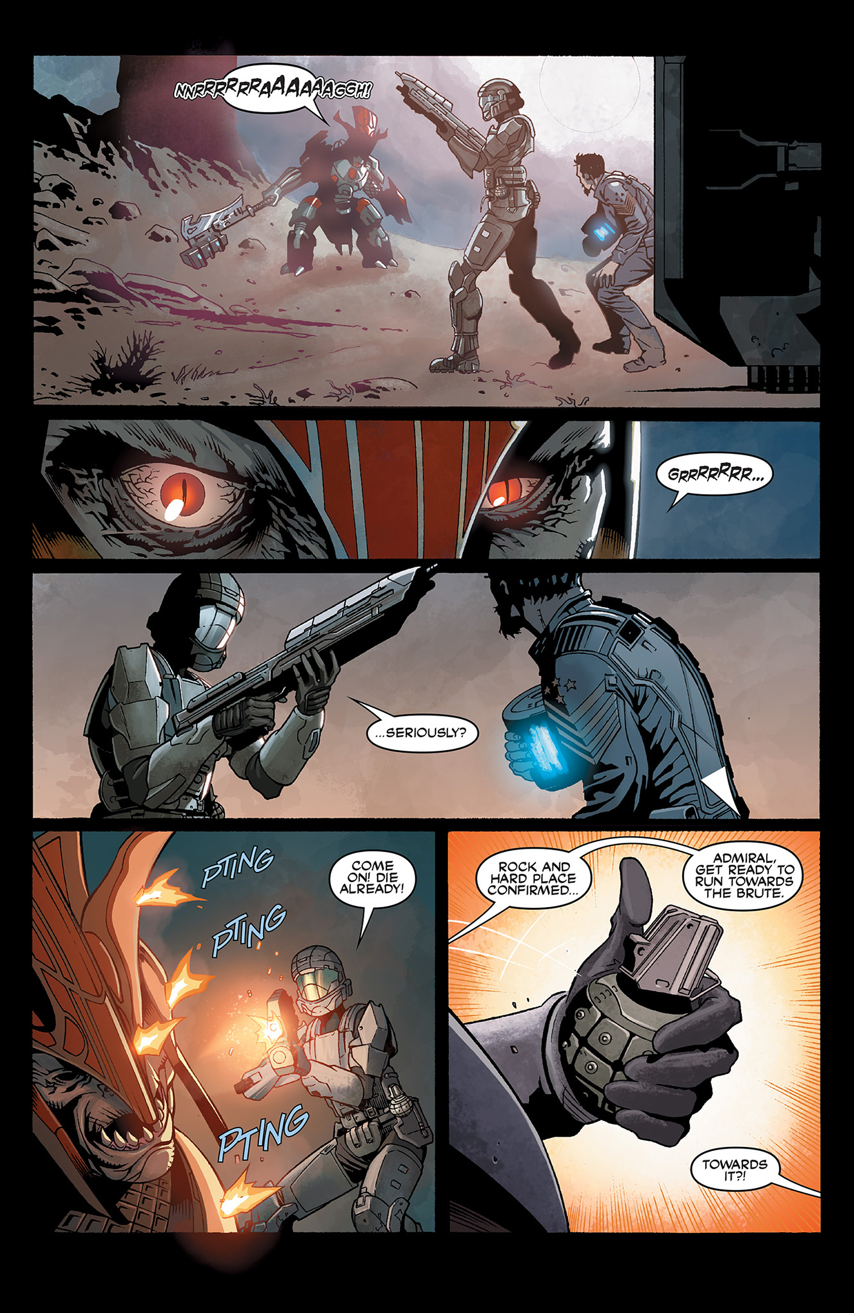 Read online Halo: Initiation comic -  Issue #1 - 16