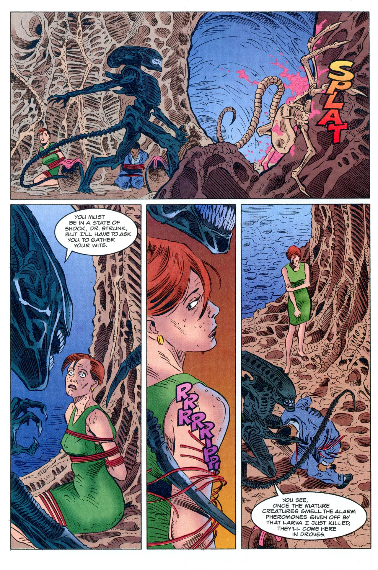 Read online Aliens: Stronghold comic -  Issue #3 - 4