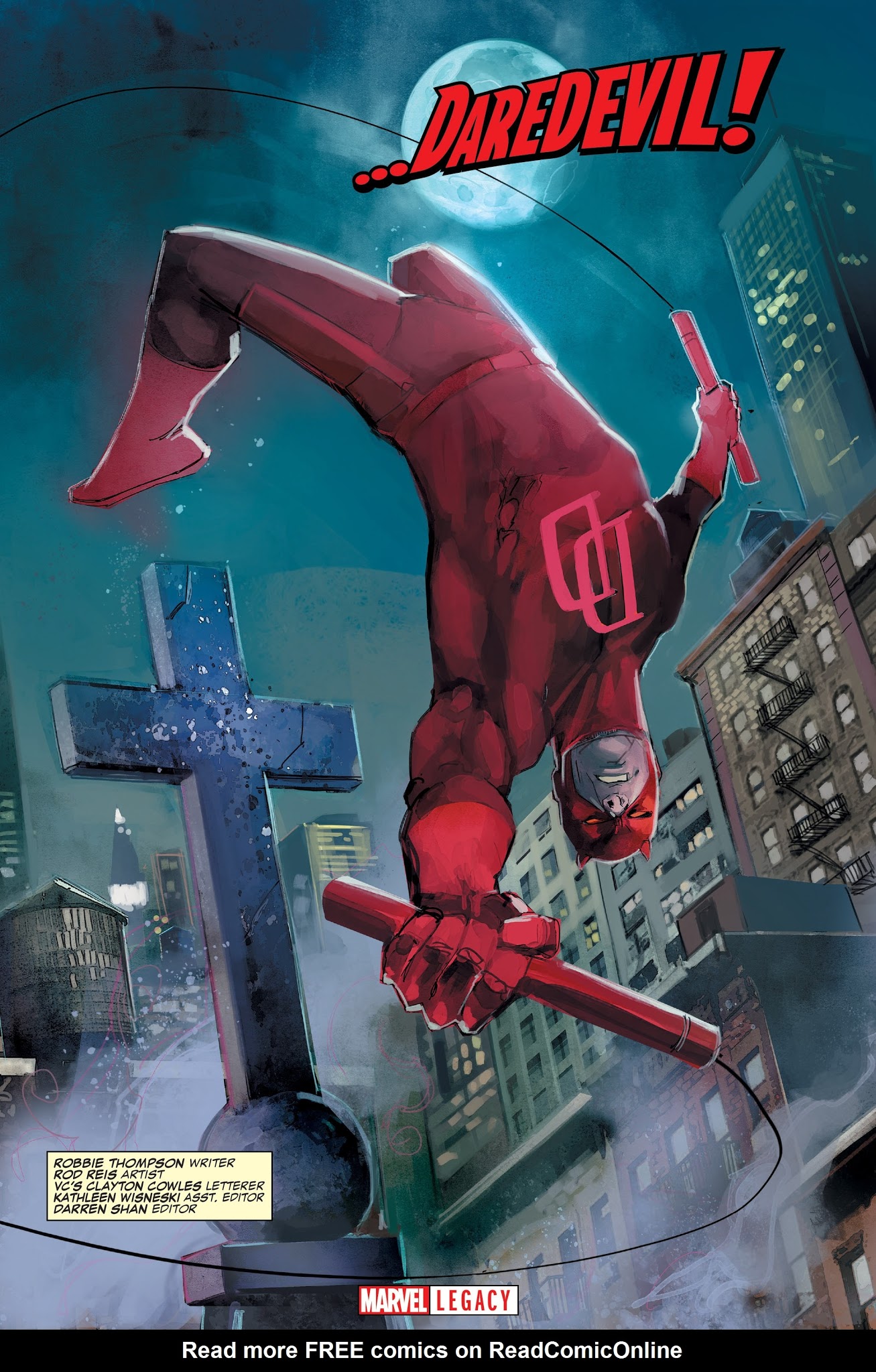 Read online Daredevil (2016) comic -  Issue # Issue Daredevil - Marvel Legacy Primer Pages - 4