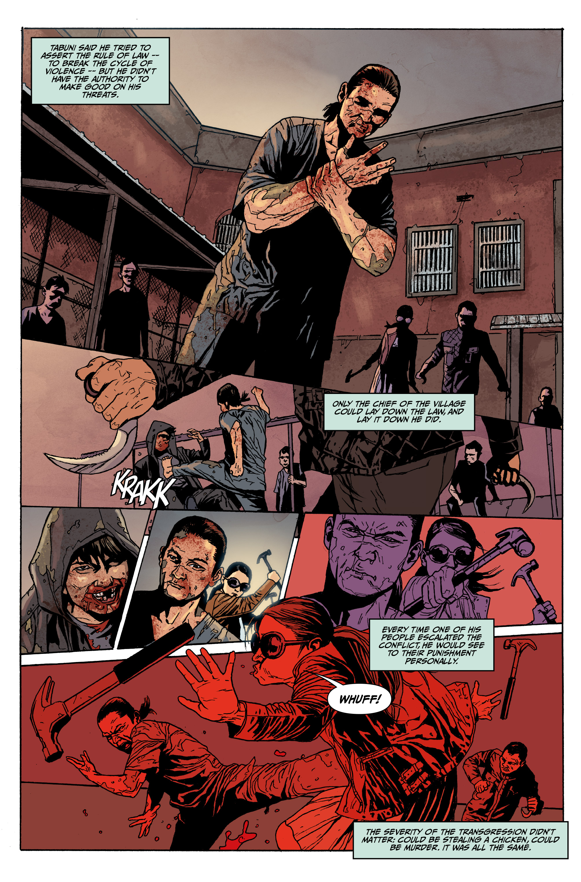 Read online The Raid comic -  Issue #4 - 17
