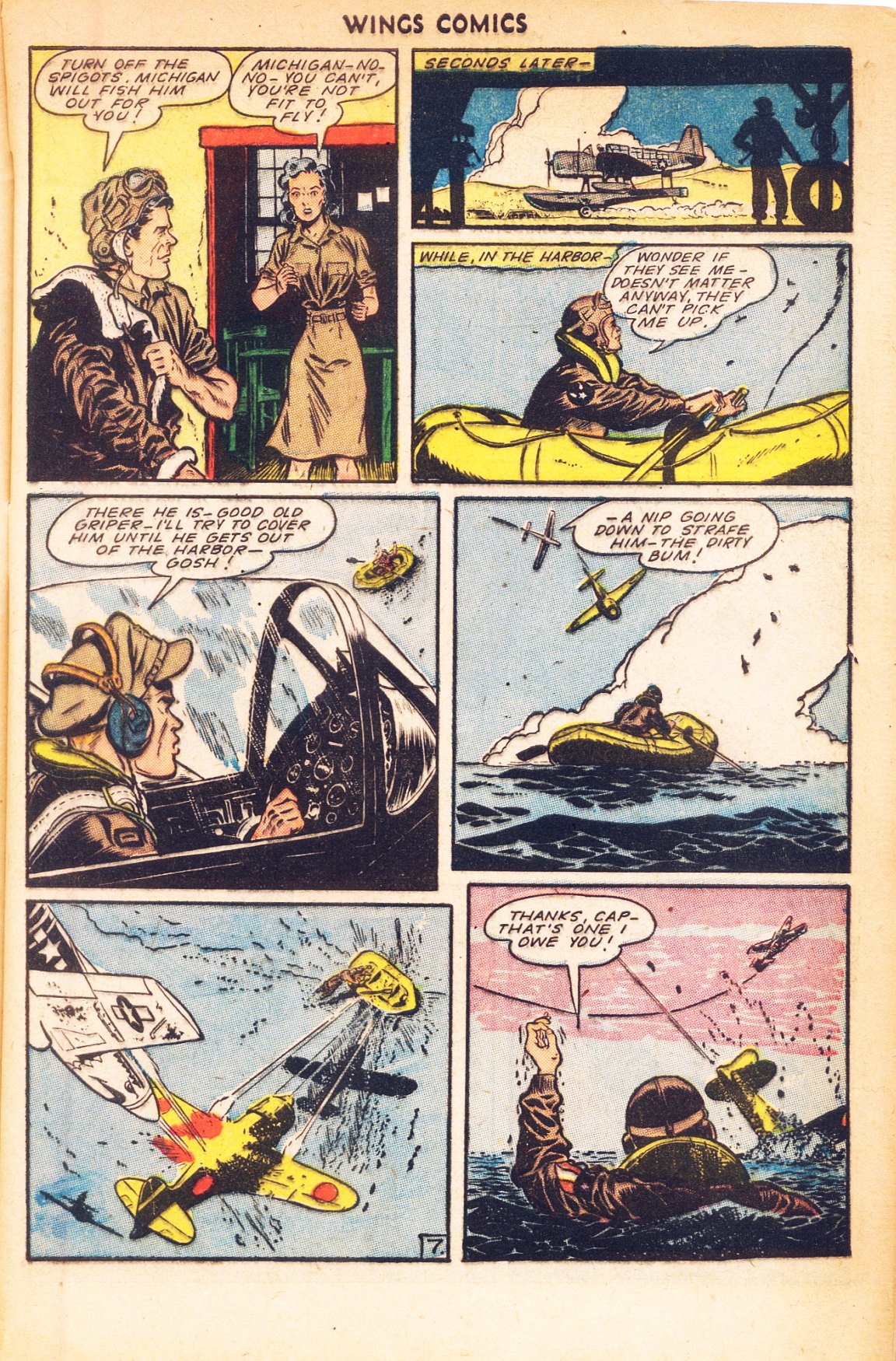 Read online Wings Comics comic -  Issue #55 - 9