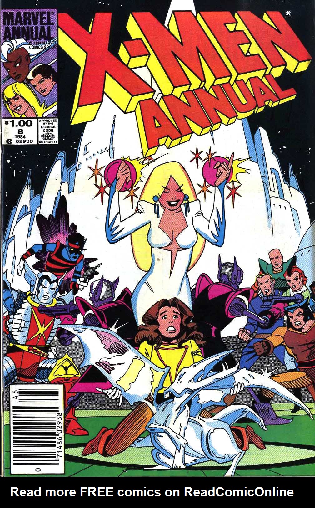 Read online X-Men Annual comic -  Issue #8 - 1