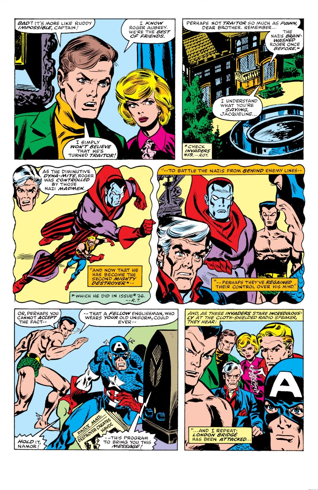 Read online The Invaders Classic comic -  Issue # TPB 2 (Part 2) - 85