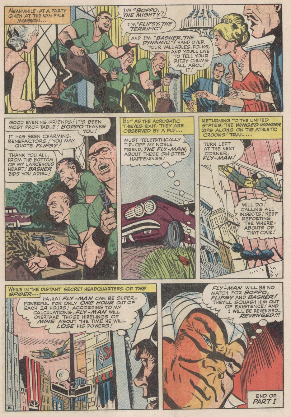 Read online Fly Man comic -  Issue #31 - 11