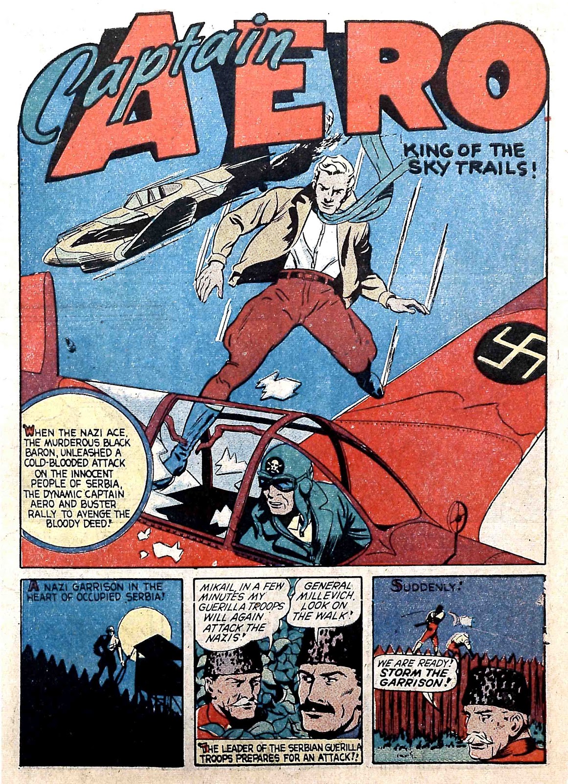 Captain Aero Comics issue 8 - Page 3