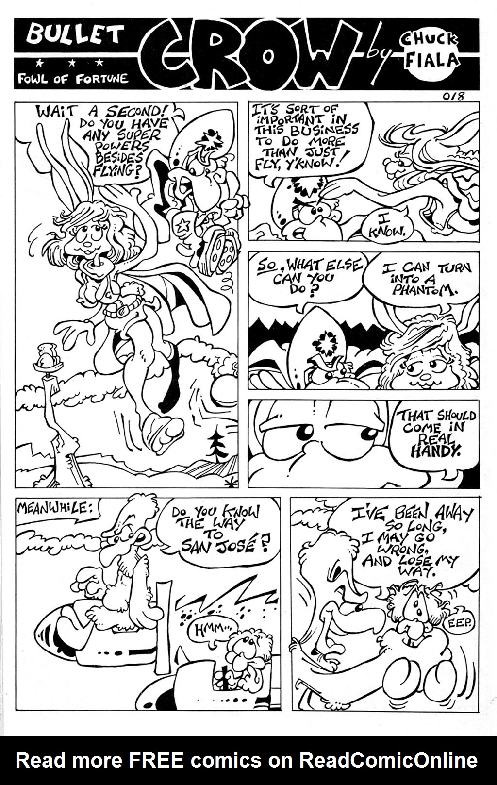 Read online Bullet Crow, Fowl of Fortune comic -  Issue #1 - 20