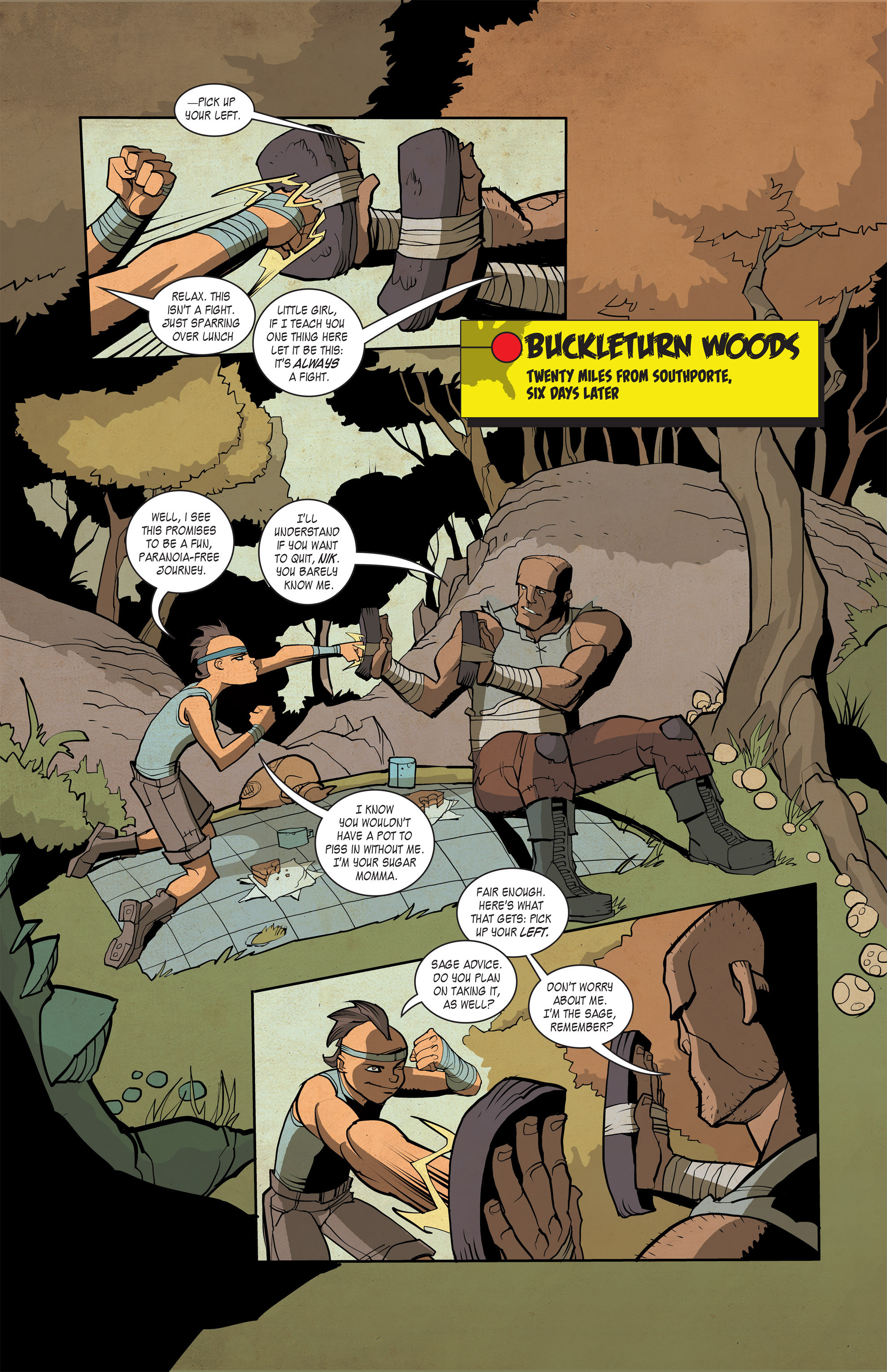 Read online Kings and Canvas comic -  Issue #2 - 4
