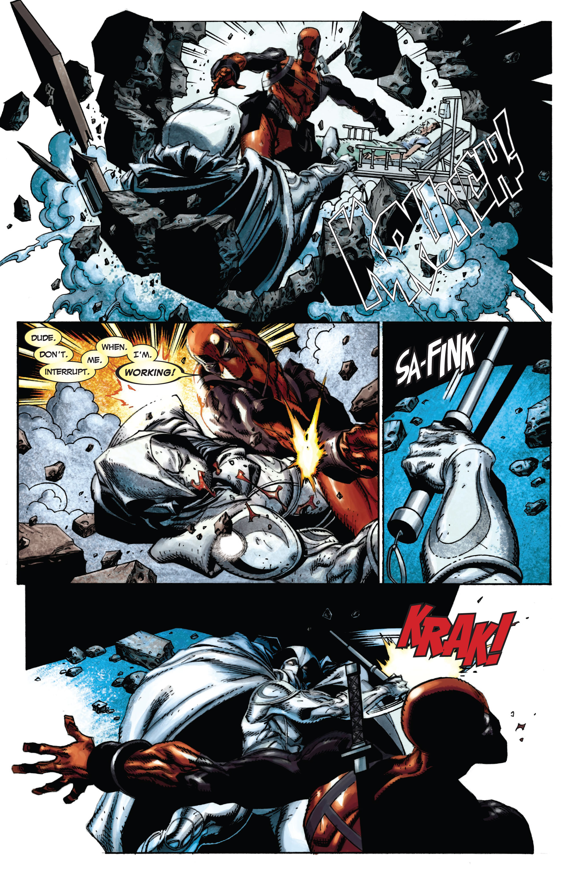 Read online Moon Knight by Huston, Benson & Hurwitz Omnibus comic -  Issue # TPB (Part 10) - 48