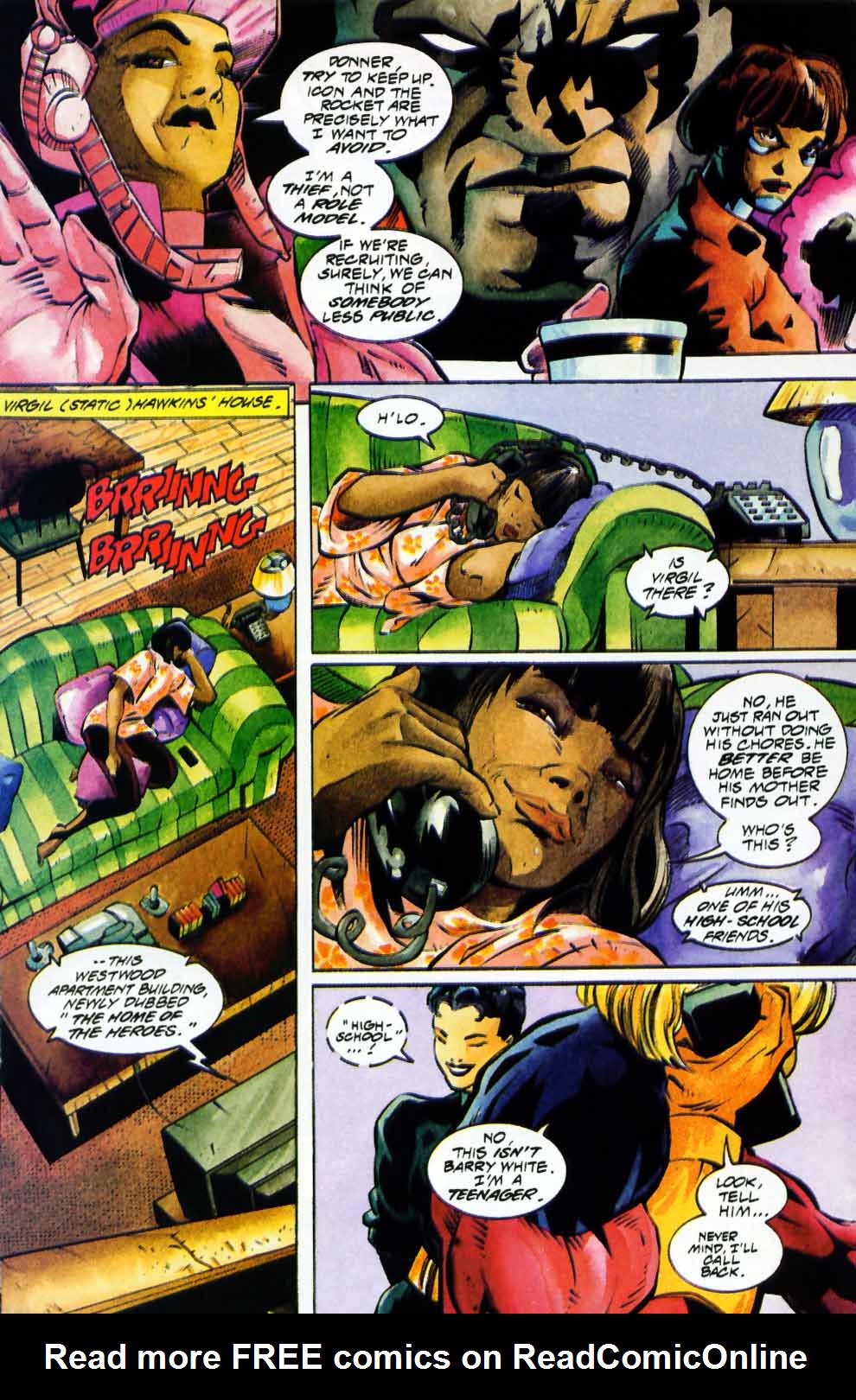 Read online Heroes (1996) comic -  Issue #1 - 17
