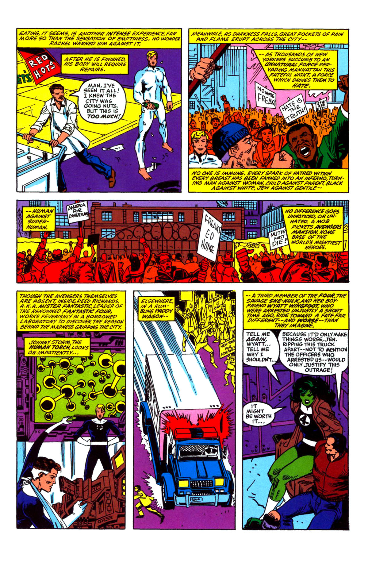 Read online Fantastic Four Visionaries: John Byrne comic -  Issue # TPB 6 - 155