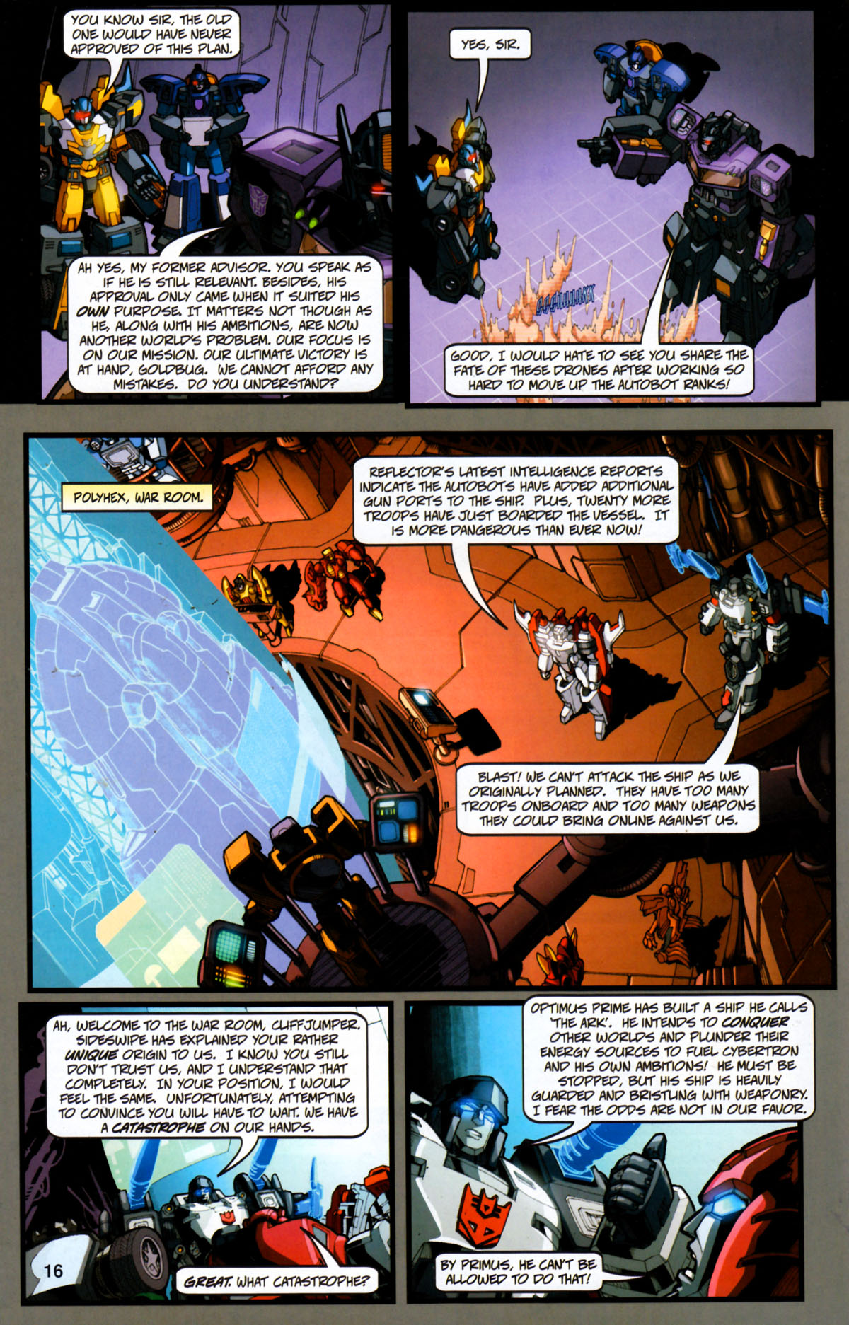 Read online Transformers: Timelines comic -  Issue #3 - 18