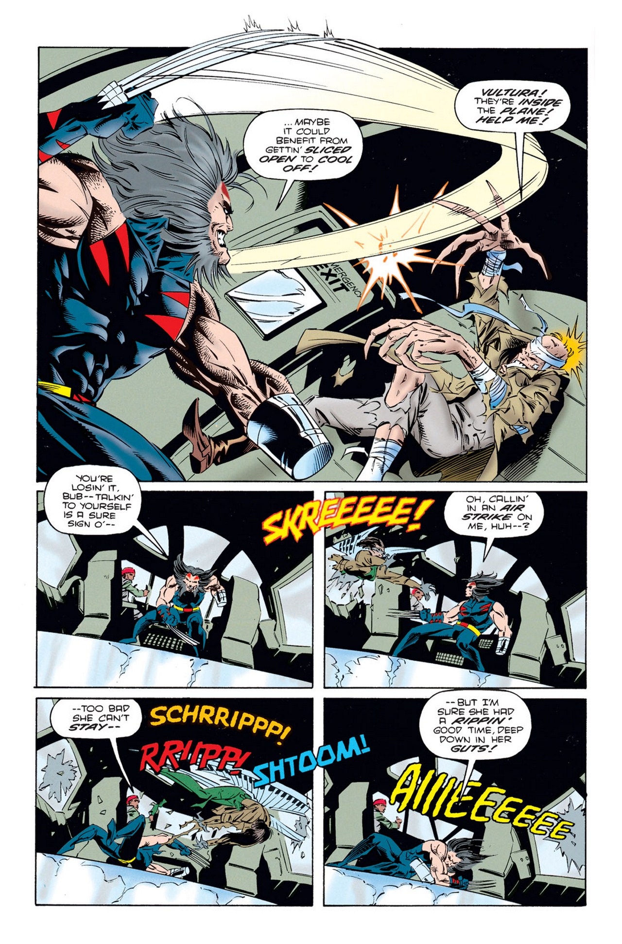 Read online Weapon X (1995) comic -  Issue #3 - 20