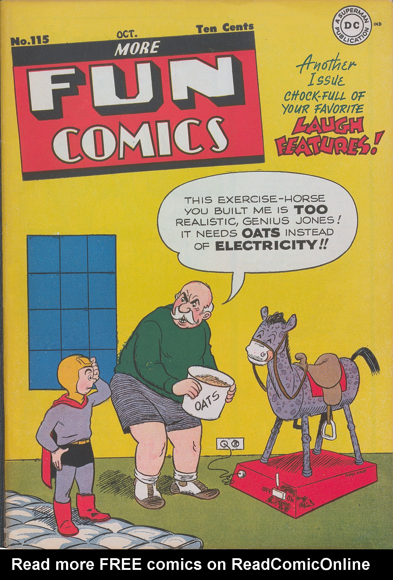 Read online More Fun Comics comic -  Issue #115 - 1