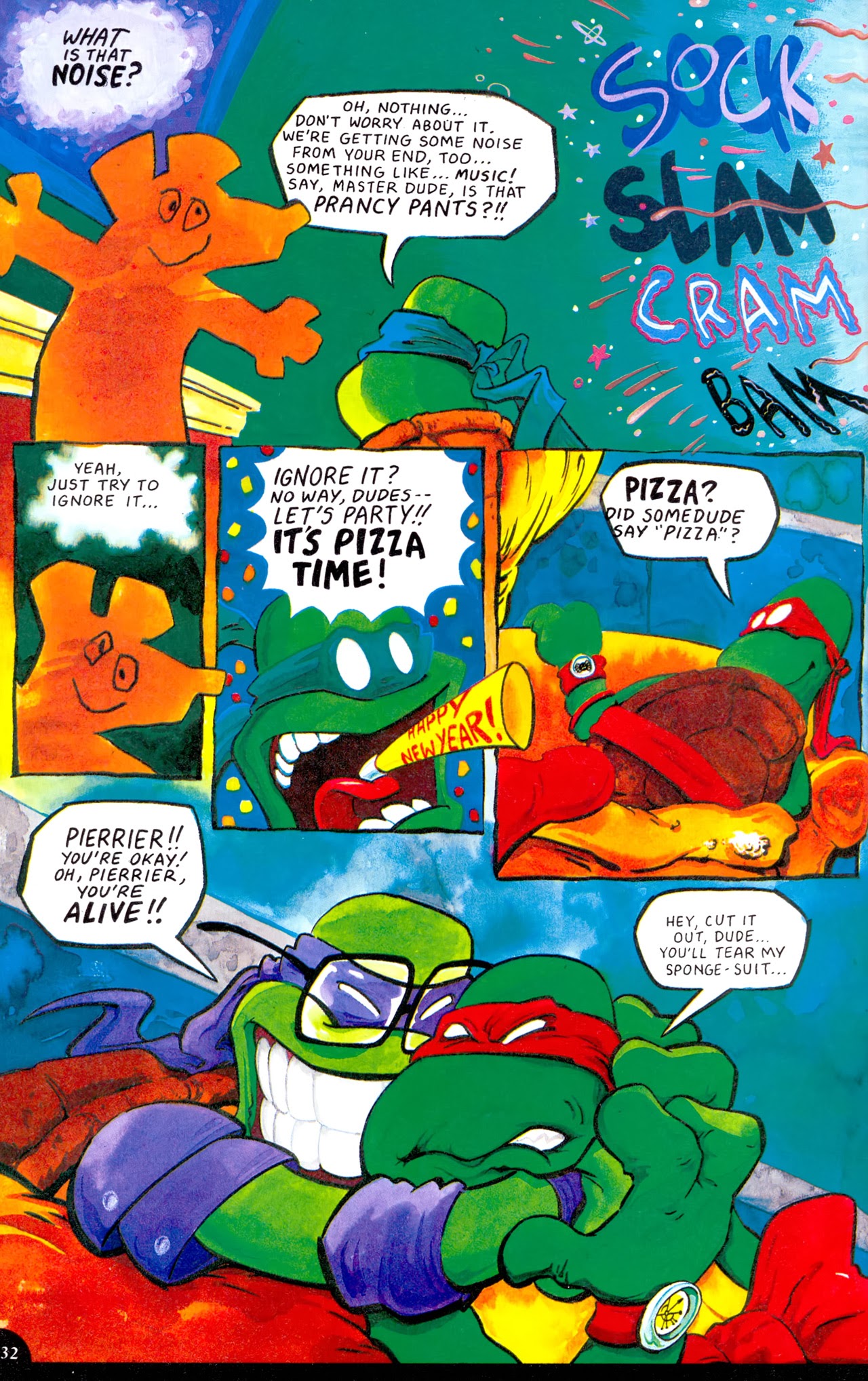 Read online Green-Grey Sponge-Suit Sushi Turtles comic -  Issue # Full - 34