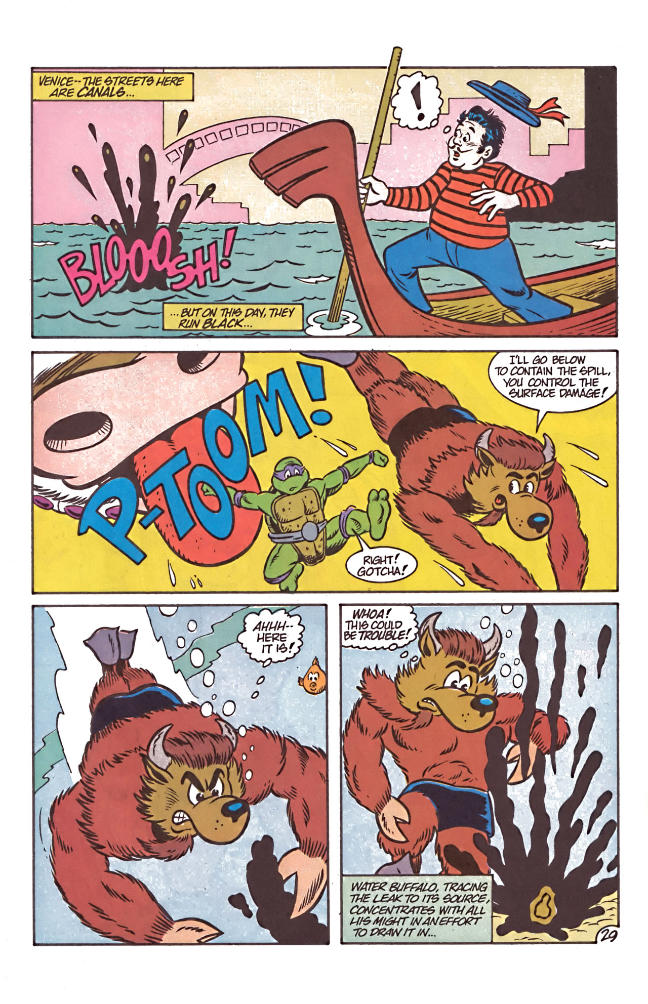 Read online Teenage Mutant Ninja Turtles Meet The Conservation Corps comic -  Issue # Full - 35