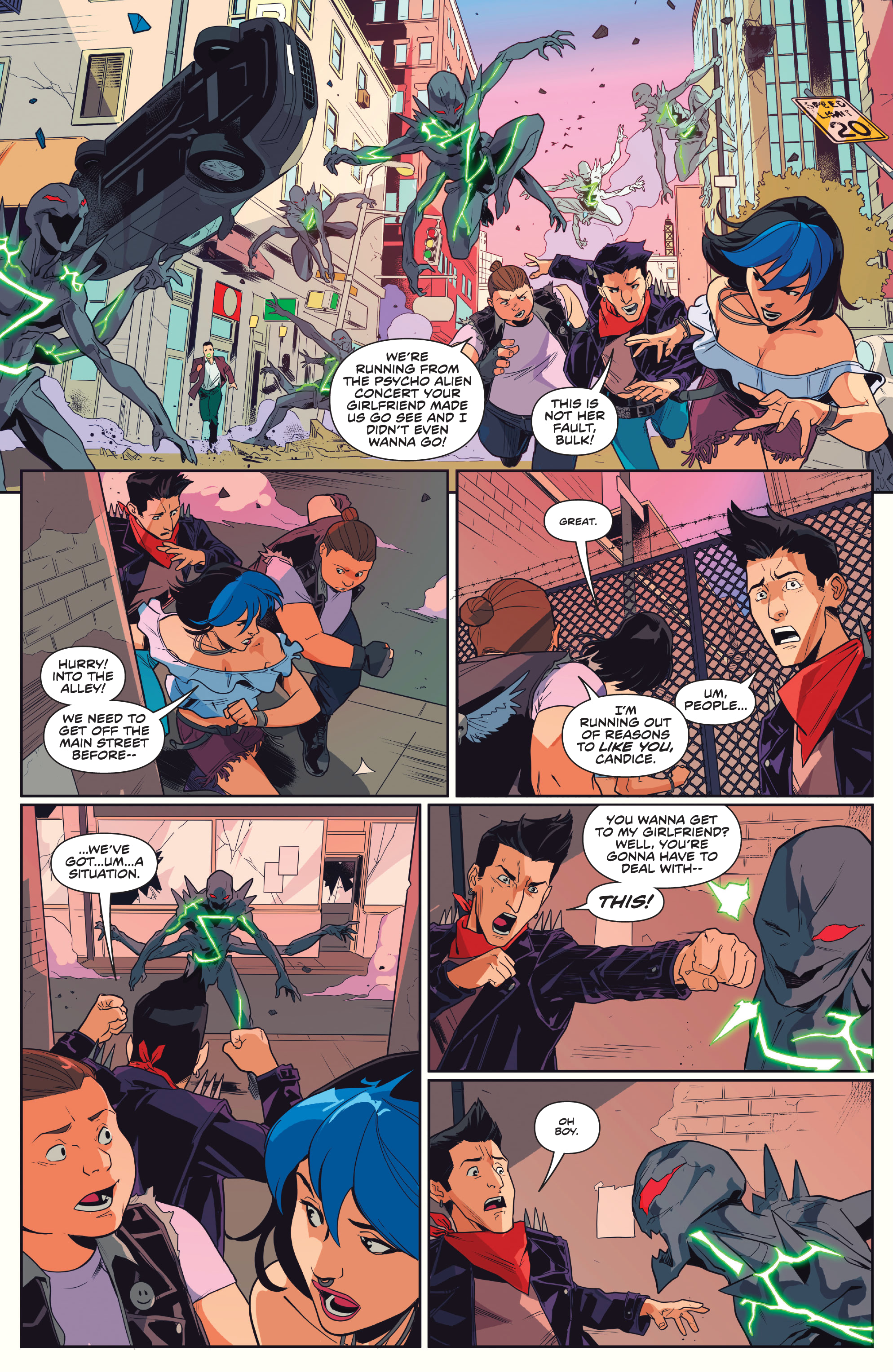 Read online Mighty Morphin comic -  Issue #3 - 16