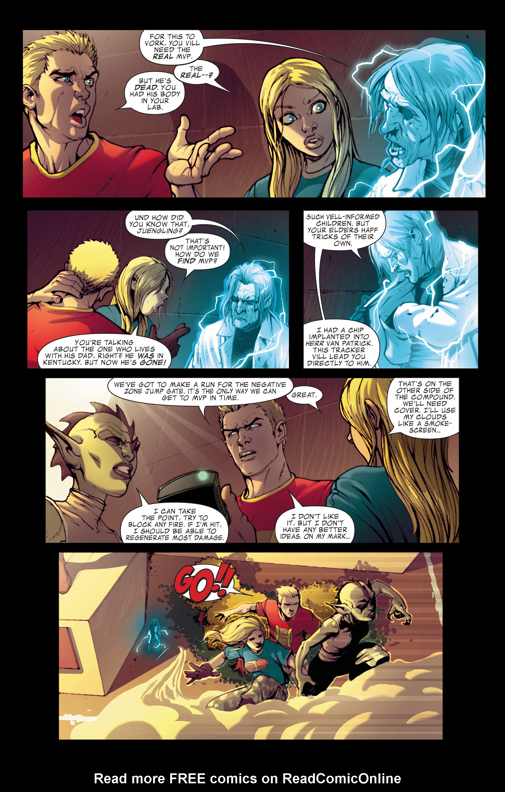 Read online Avengers: The Initiative comic -  Issue #10 - 22