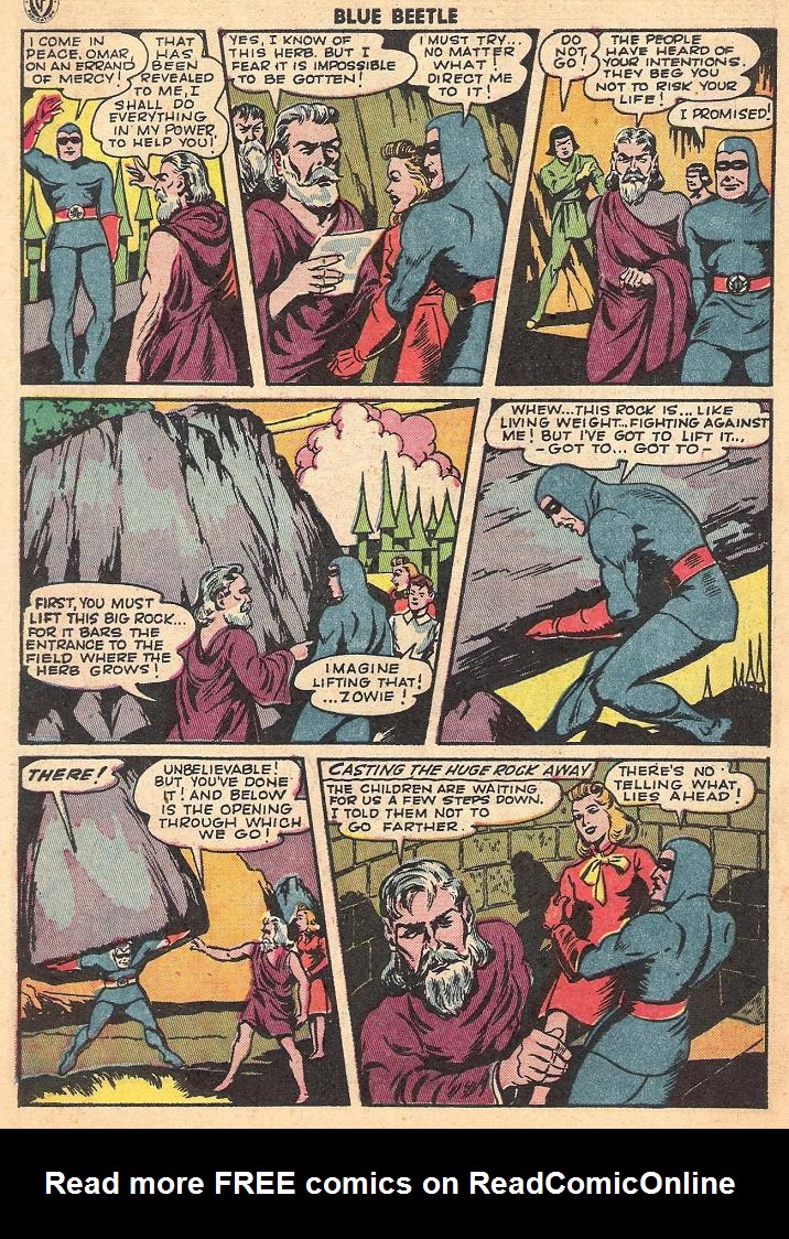 Read online The Blue Beetle comic -  Issue #38 - 8