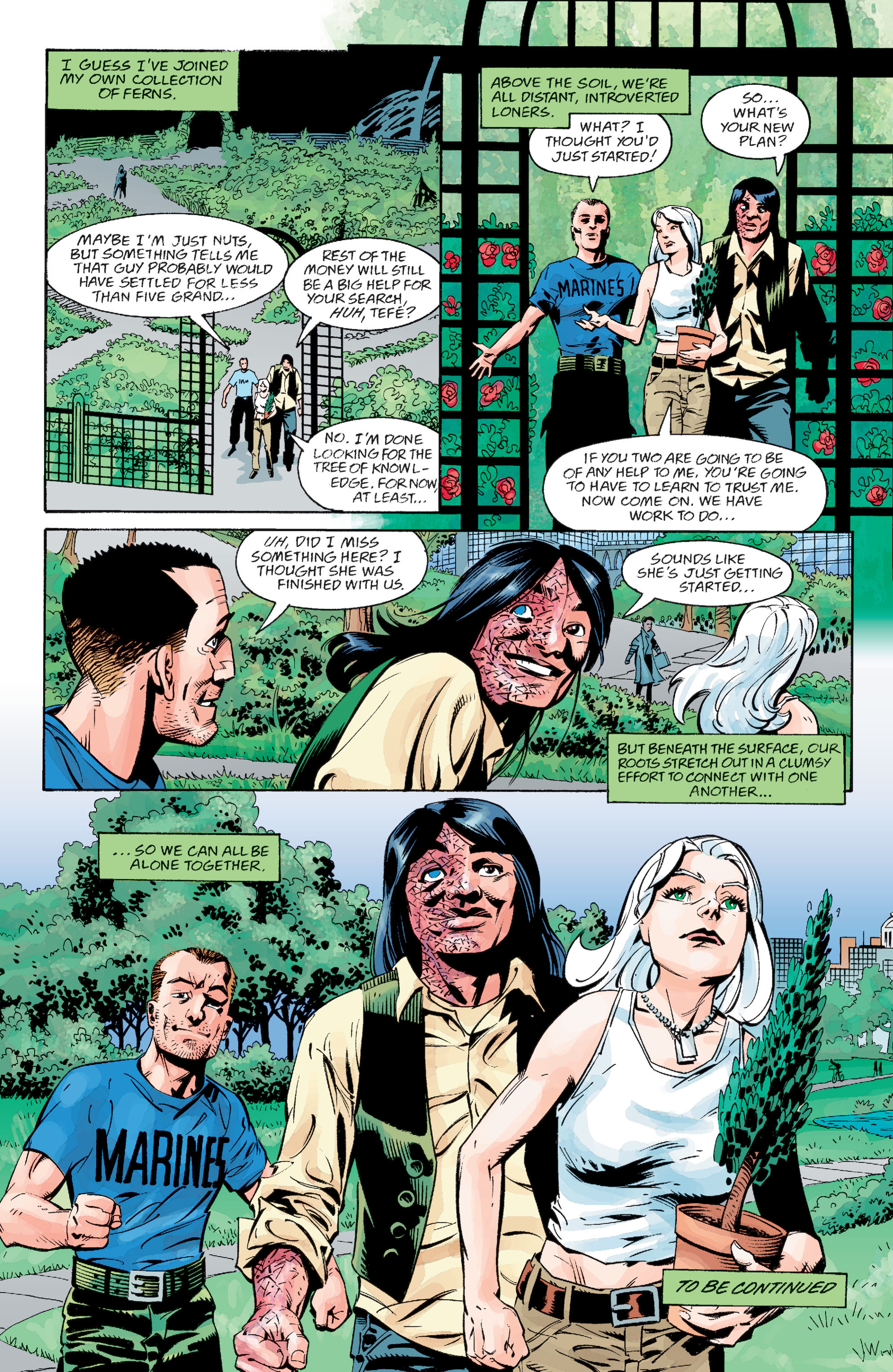 Read online Swamp Thing (2000) comic -  Issue # TPB 1 - 213