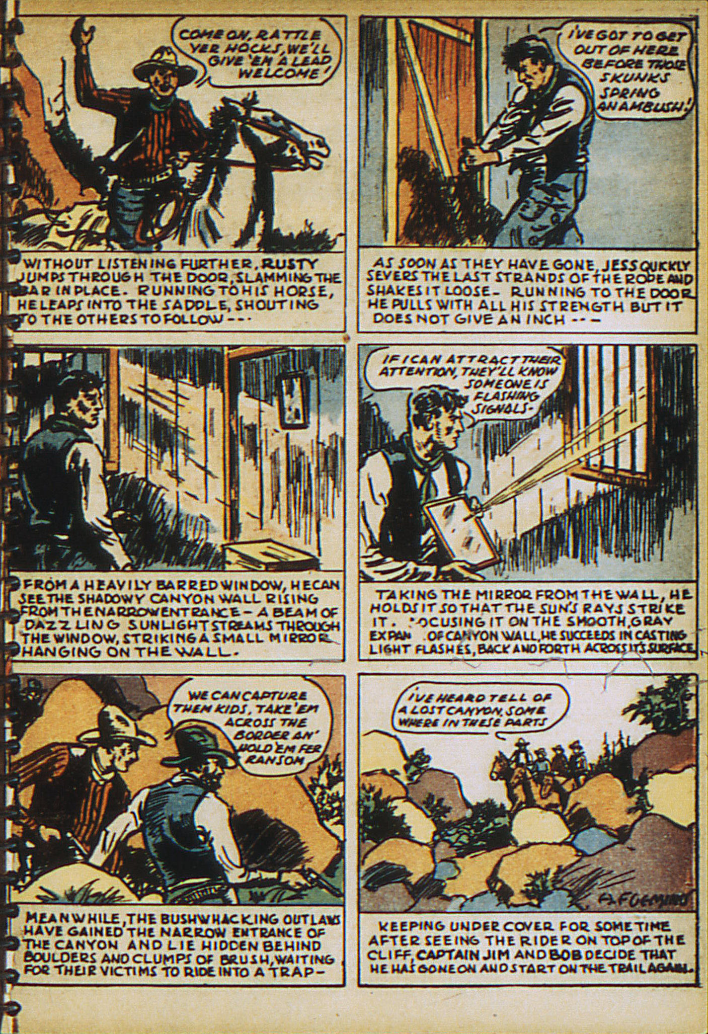 Read online Adventure Comics (1938) comic -  Issue #22 - 6