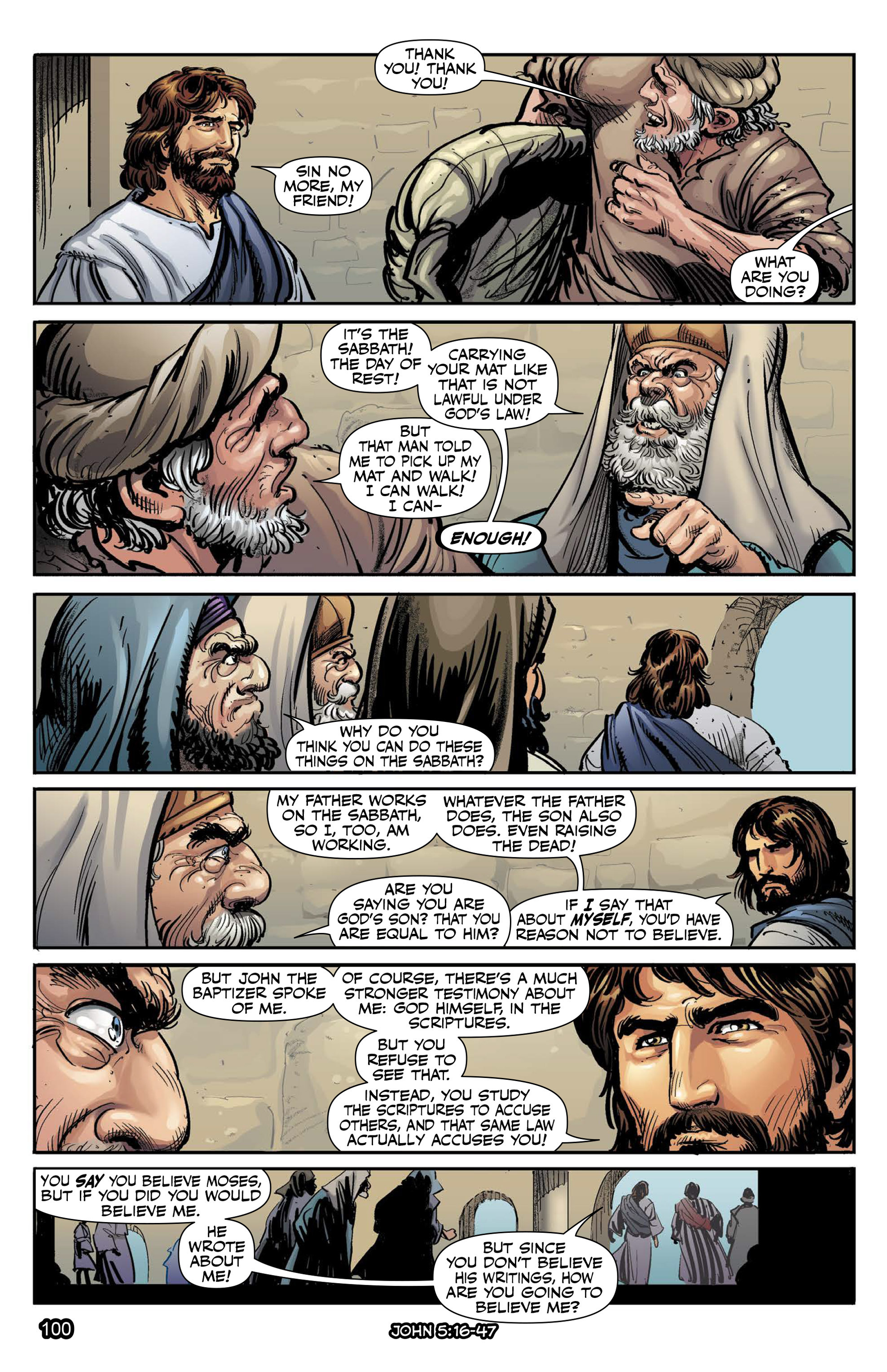Read online The Kingstone Bible comic -  Issue #9 - 104
