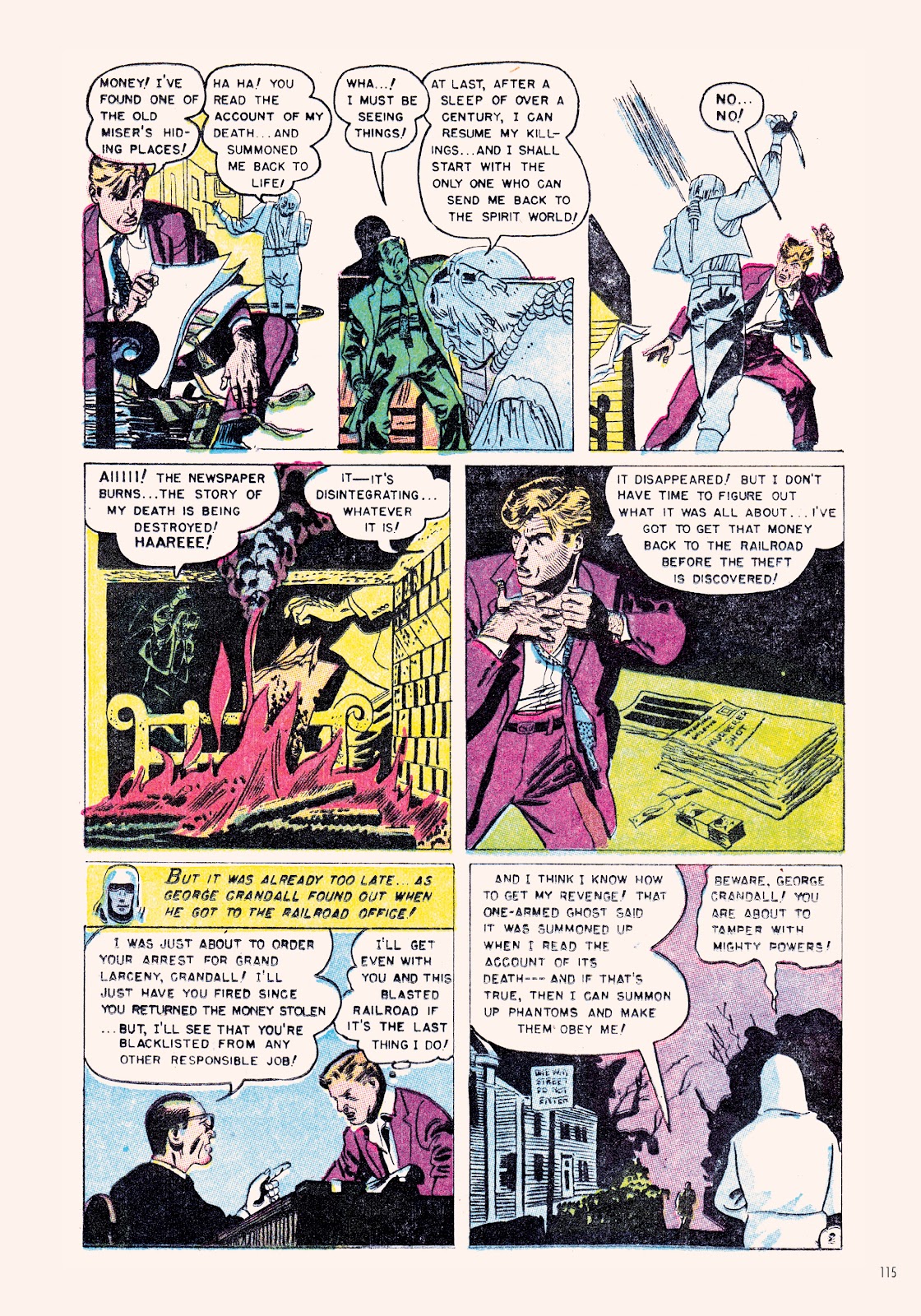 Classic Monsters of Pre-Code Horror Comics: Ghosts issue TPB - Page 116