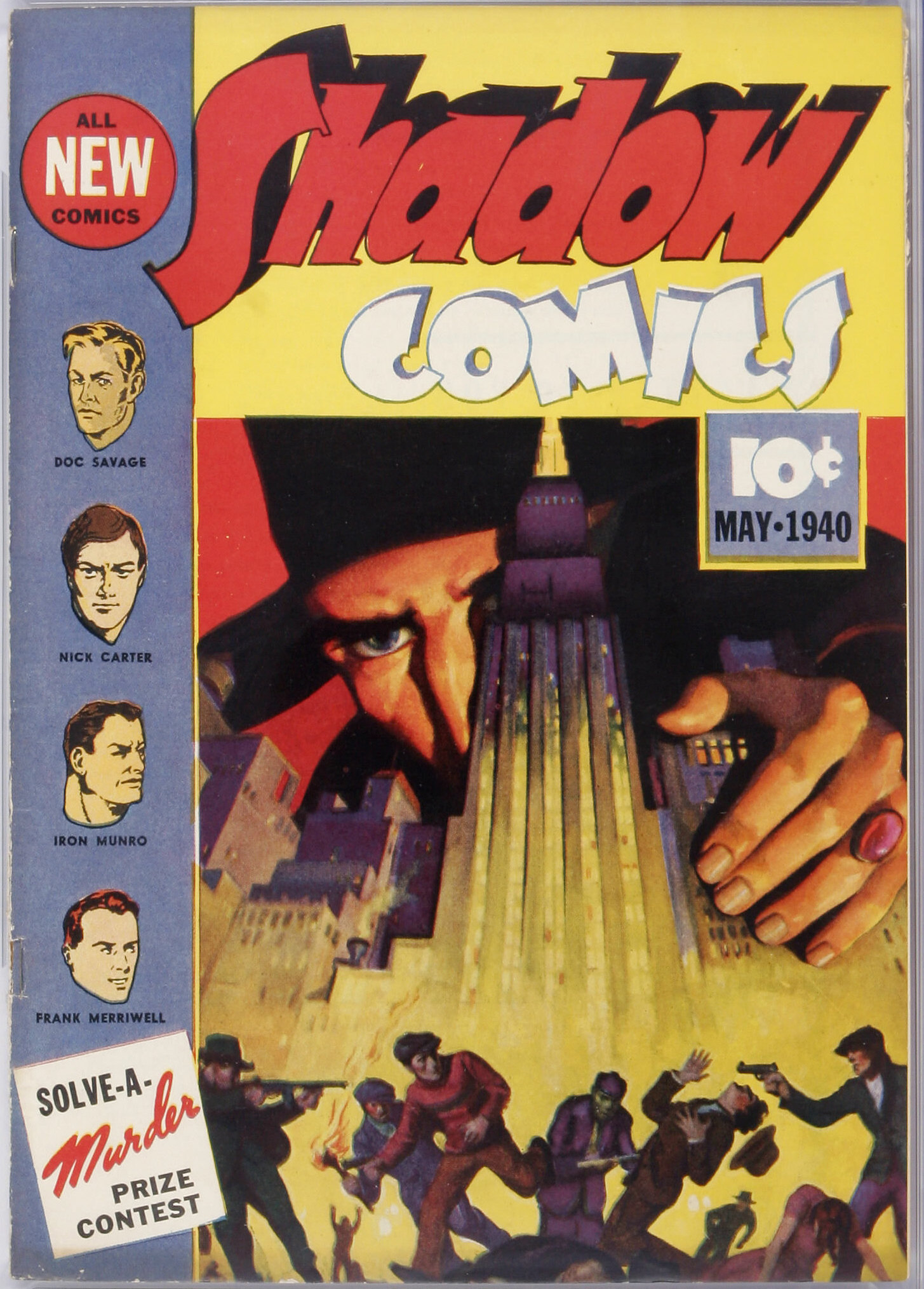 Read online Shadow Comics comic -  Issue #3 - 1