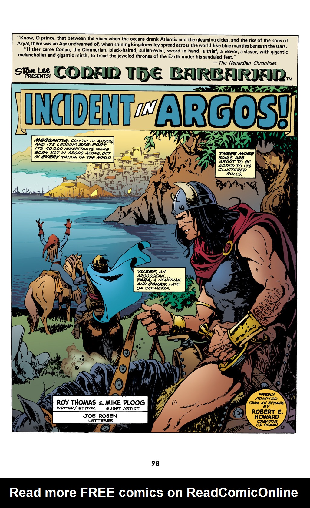 Read online The Chronicles of Conan comic -  Issue # TPB 8 (Part 1) - 98