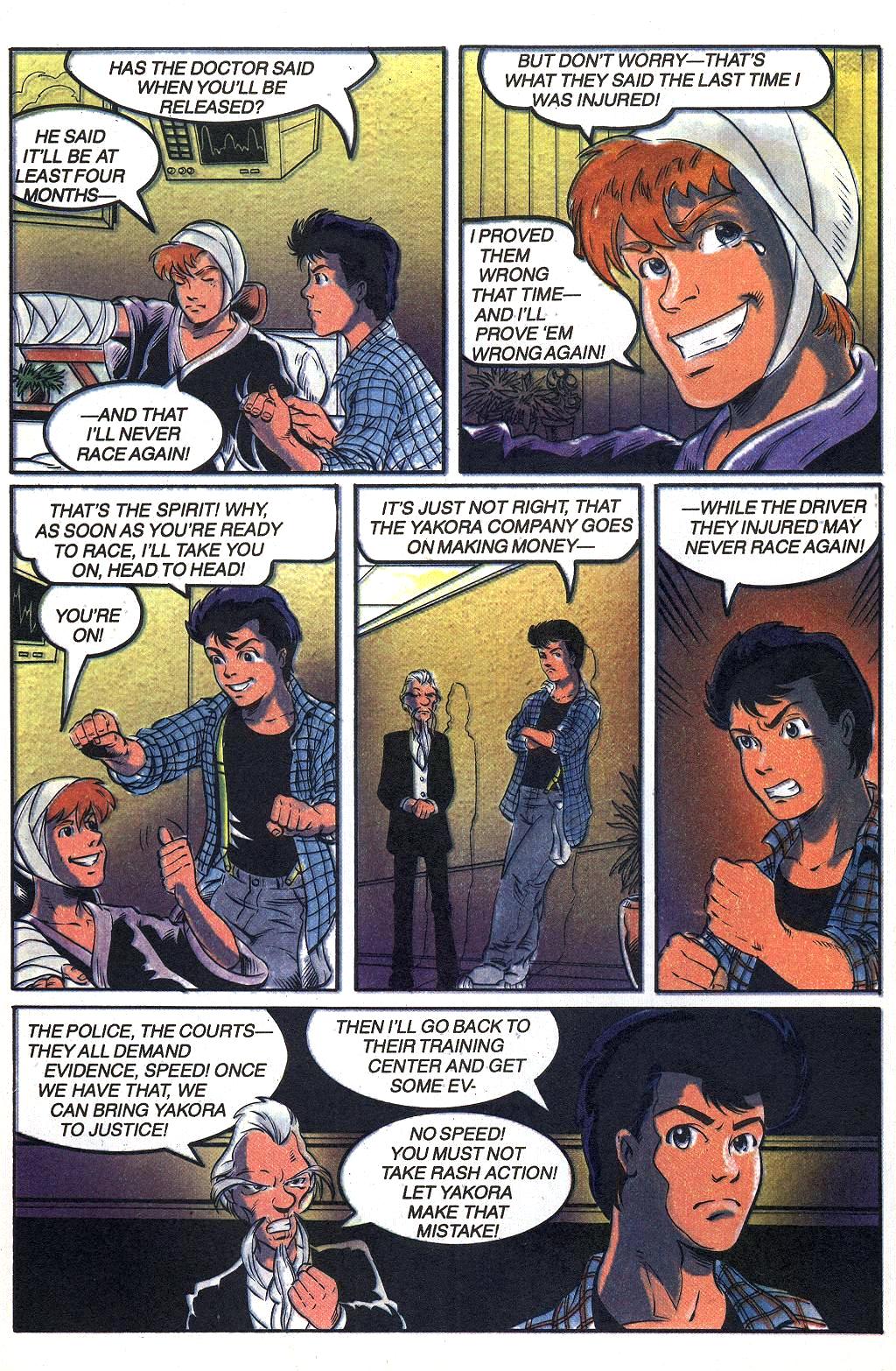 Read online Speed Racer (1987) comic -  Issue #13 - 12