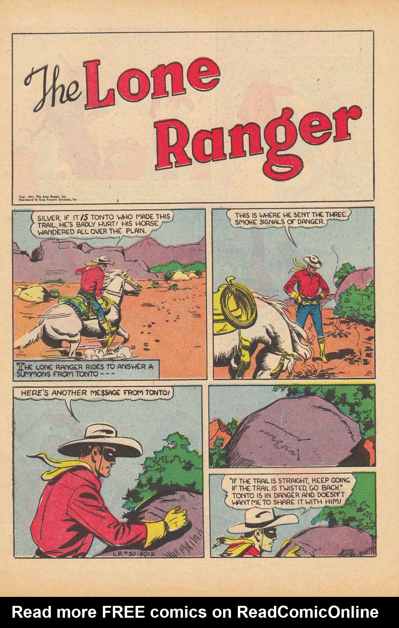 Read online The Lone Ranger (1948) comic -  Issue #30 - 3