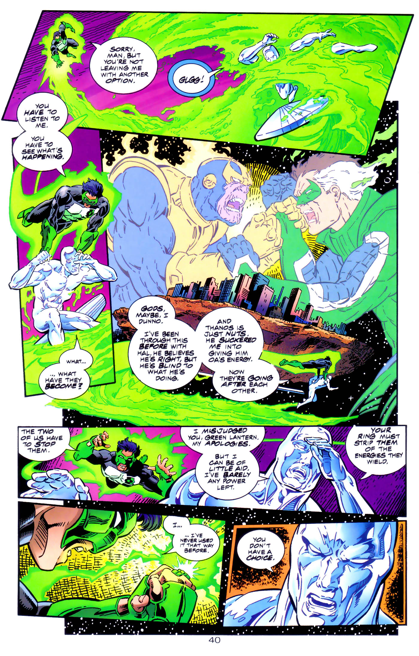 Read online Green Lantern/Silver Surfer: Unholy Alliances comic -  Issue # Full - 40
