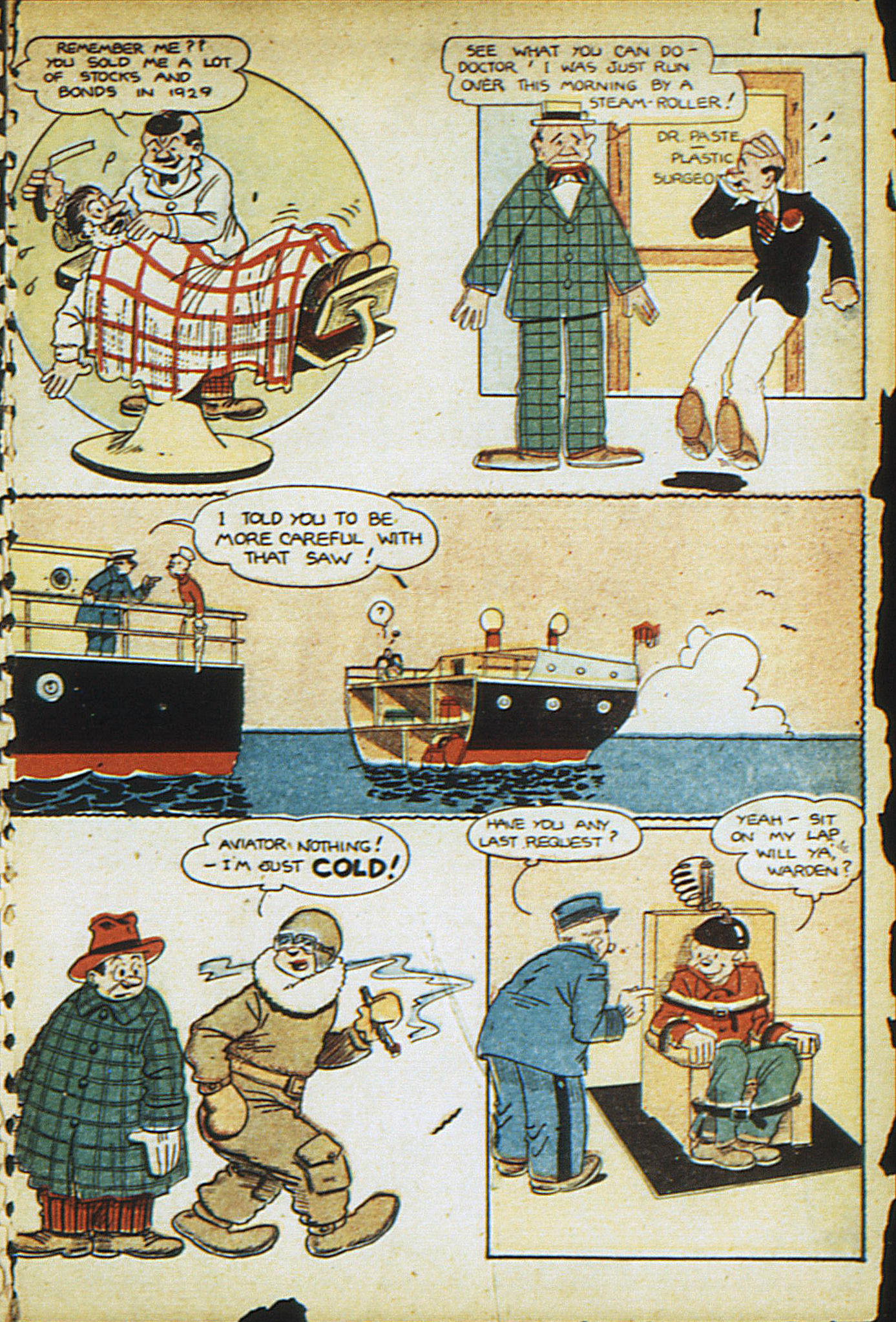 Read online Adventure Comics (1938) comic -  Issue #13 - 35