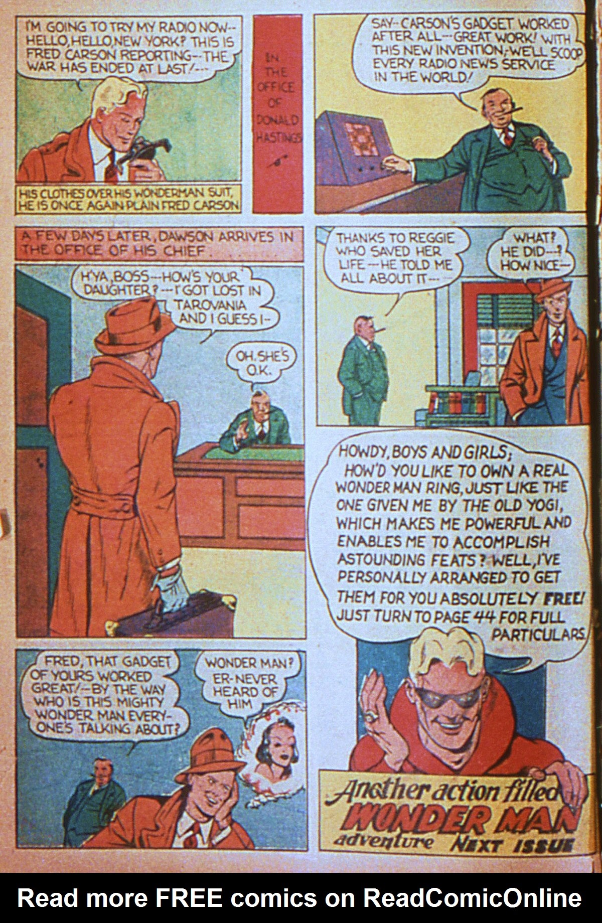 Read online Wonder Comics comic -  Issue #1 - 17