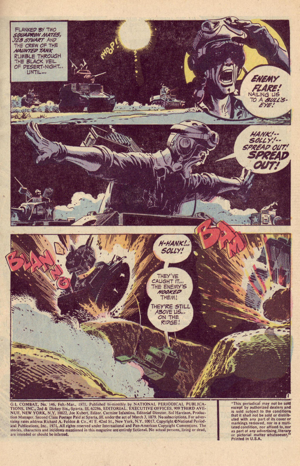 Read online G.I. Combat (1952) comic -  Issue #146 - 3