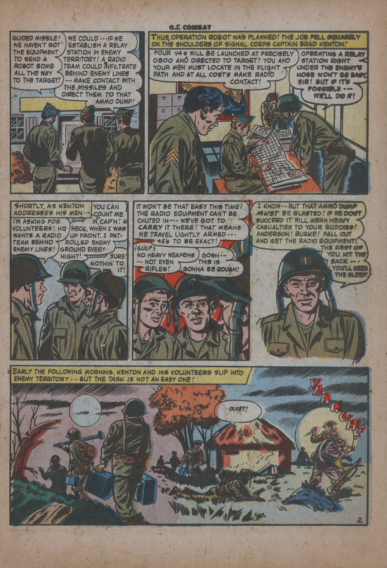 Read online G.I. Combat (1952) comic -  Issue #15 - 19