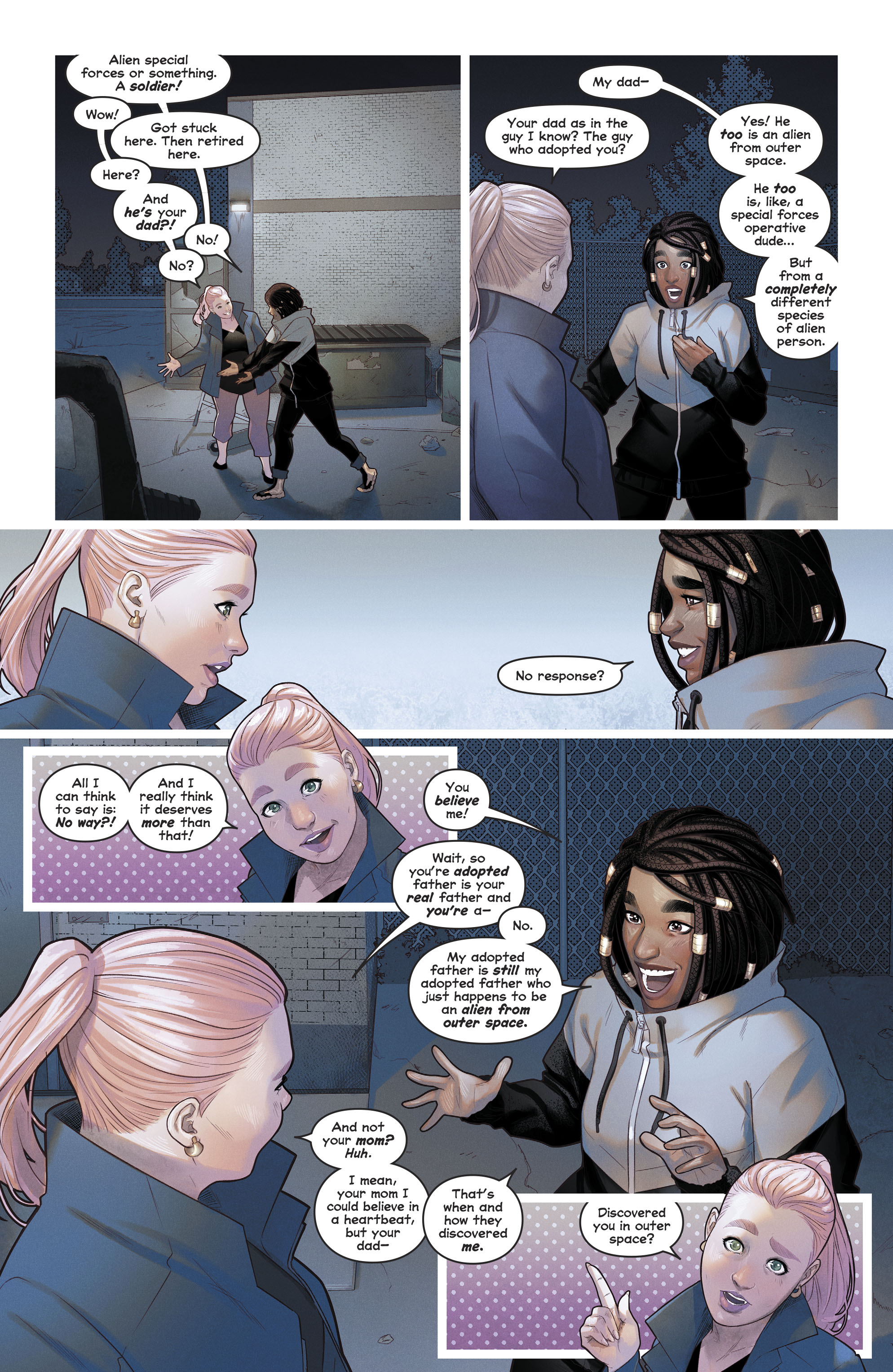 Read online Naomi comic -  Issue #5 - 6