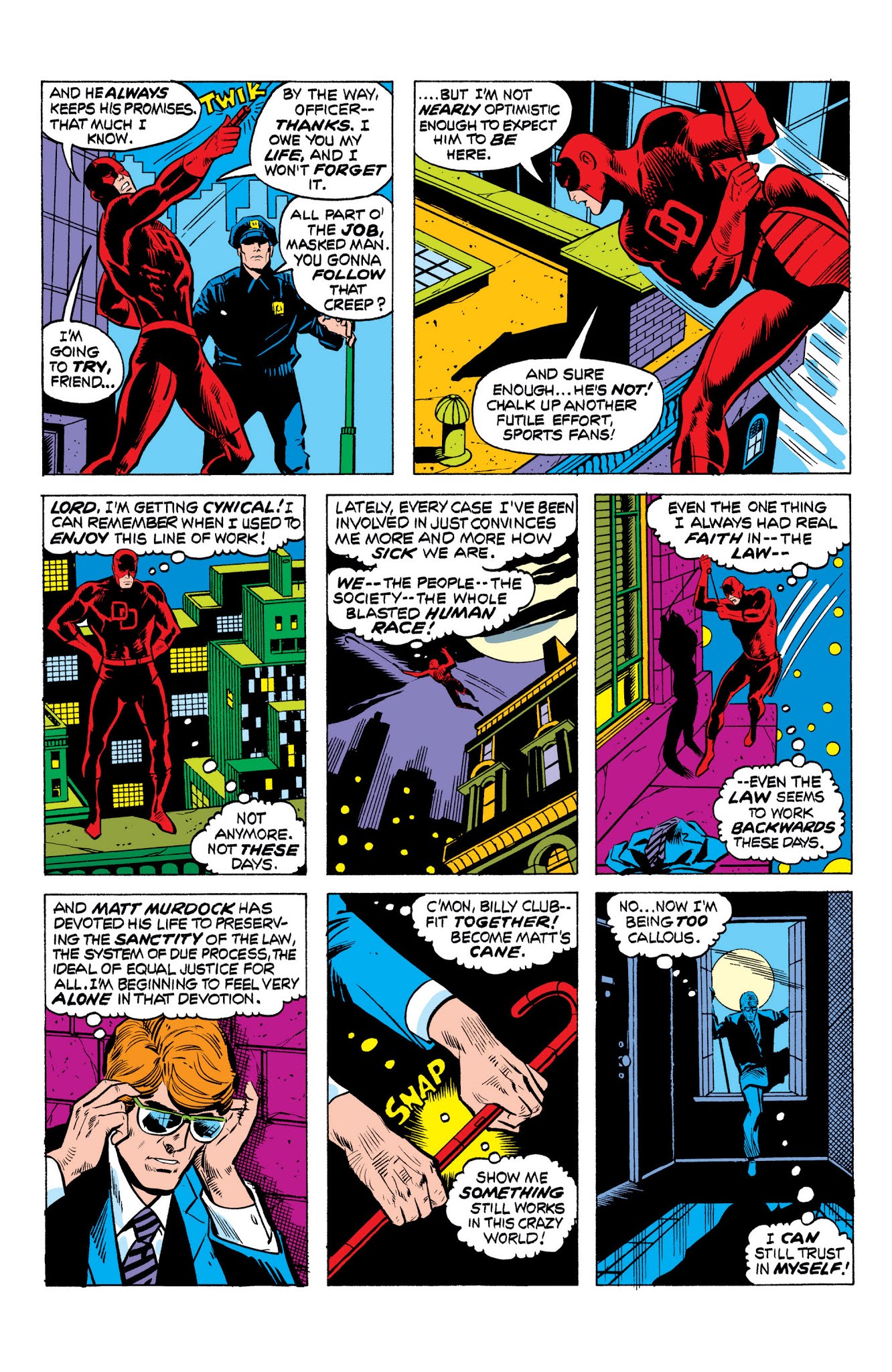 Read online Marvel Masterworks: Daredevil comic -  Issue # TPB 11 (Part 2) - 66