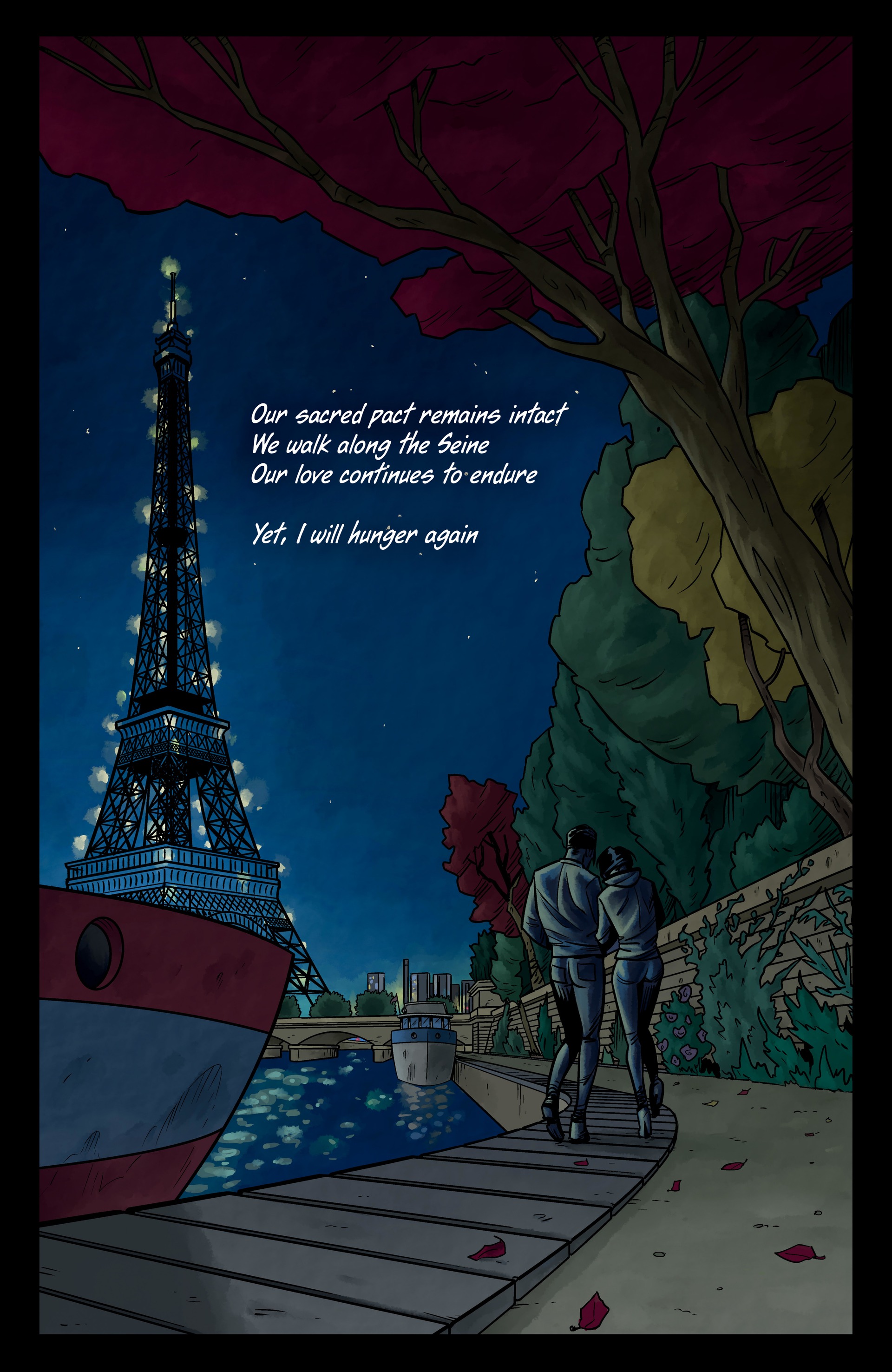 Read online GirlFIEND in Paris: A Bloodthirsty Bedtime Story comic -  Issue # TPB - 58