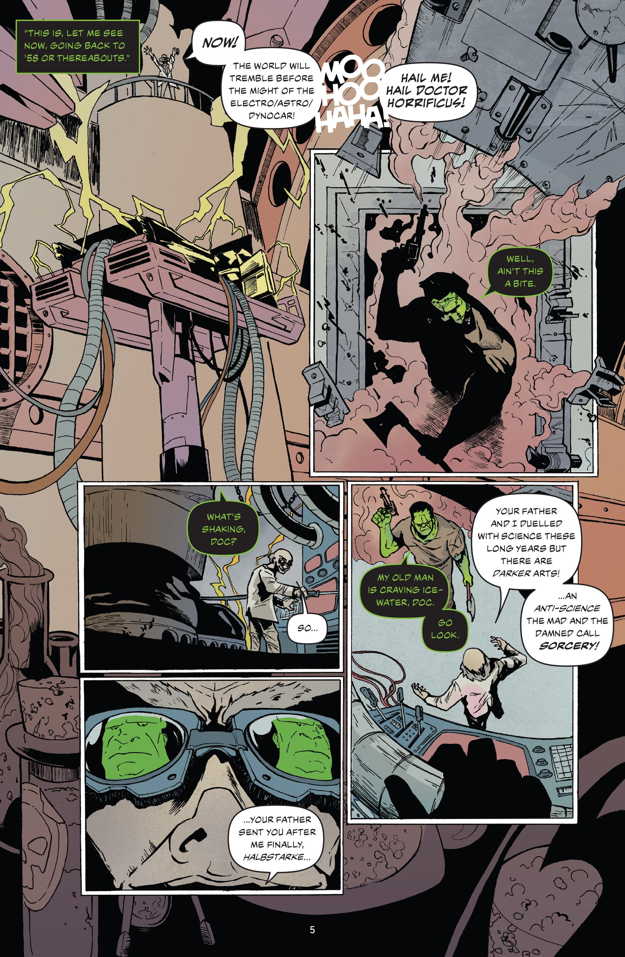 Read online Unmasked: Caddy Full of Blood comic -  Issue # Full - 7