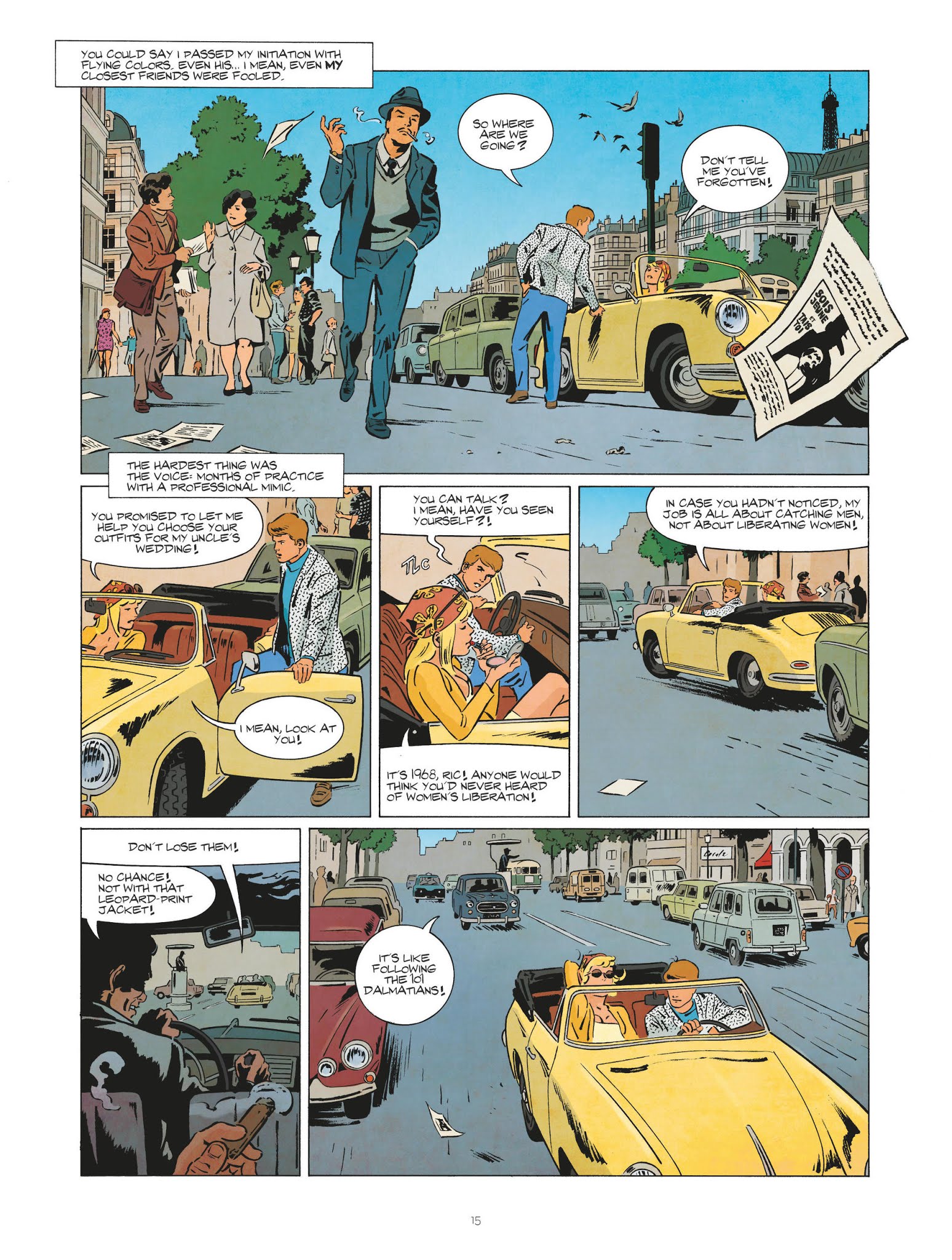 Read online The Mighty Return of Ric Hochet comic -  Issue #1 - 15