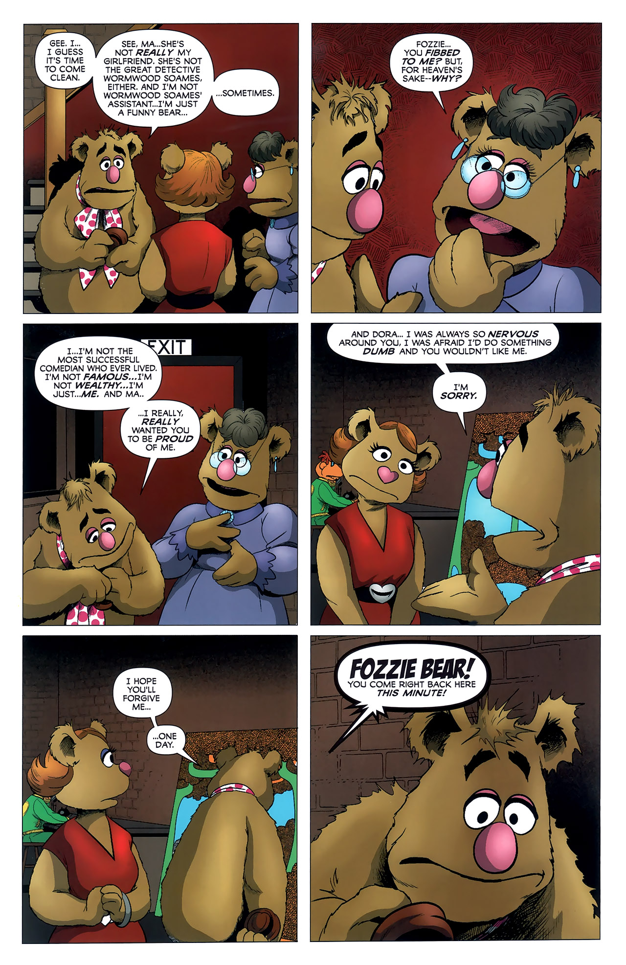 Read online The Muppet Show: The Comic Book comic -  Issue #7 - 18
