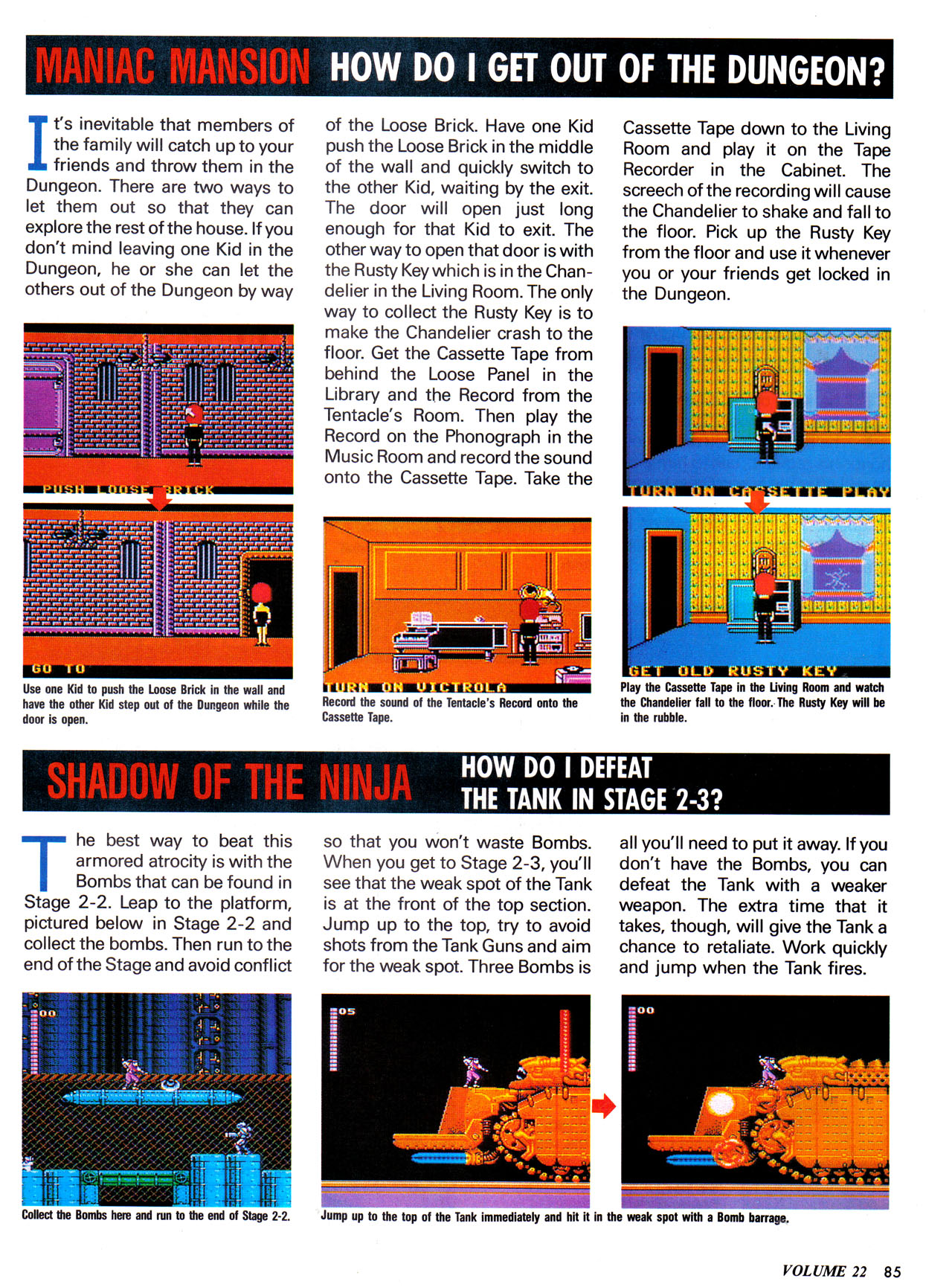 Read online Nintendo Power comic -  Issue #22 - 94