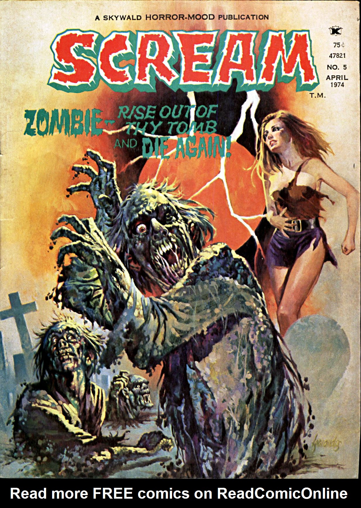 Read online Scream (1973) comic -  Issue #5 - 1